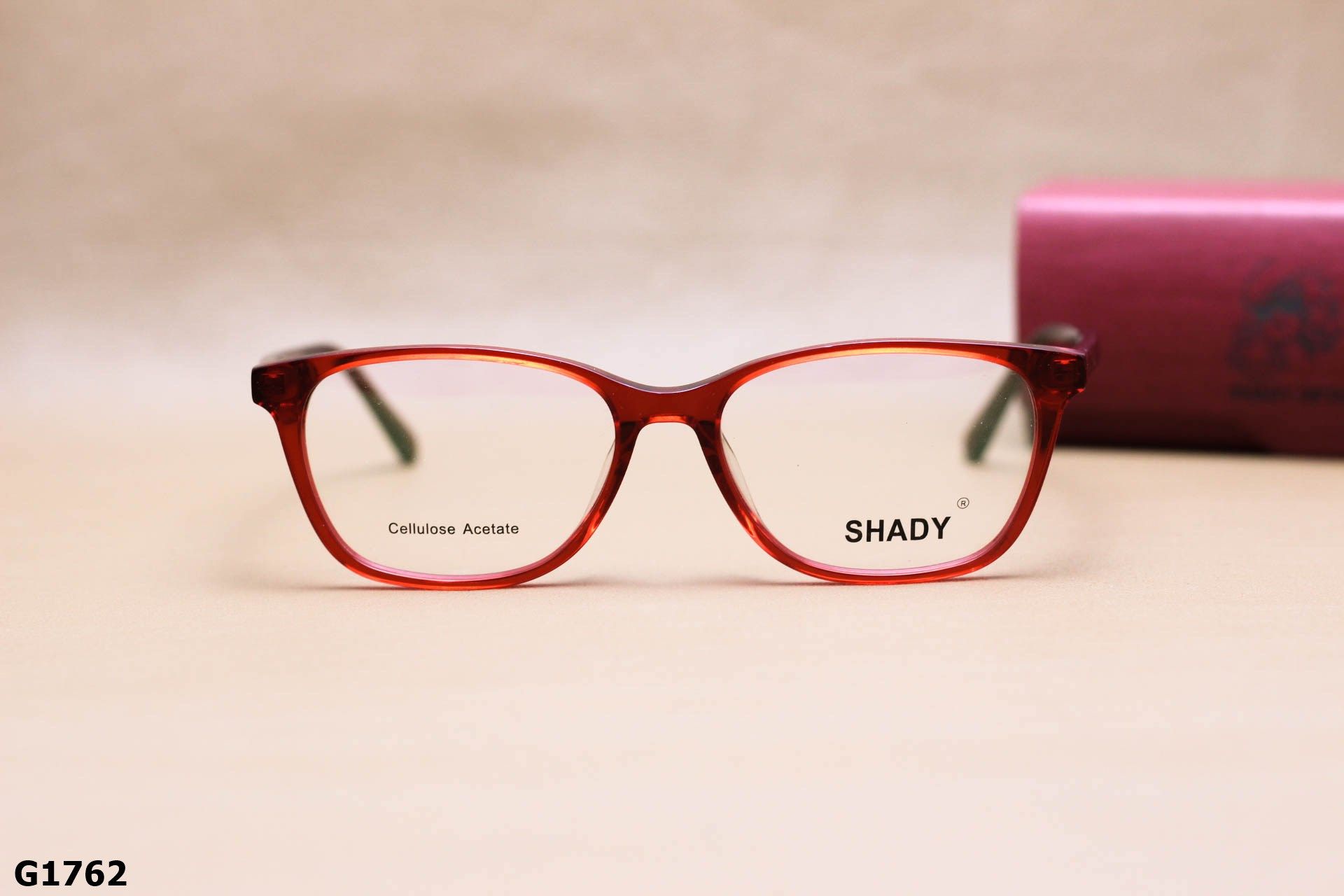 Gọng Kính Cận SHADY Dáng Mắt Mèo Unisex, Chất Nhựa Acetate Cao Cấp - G1762