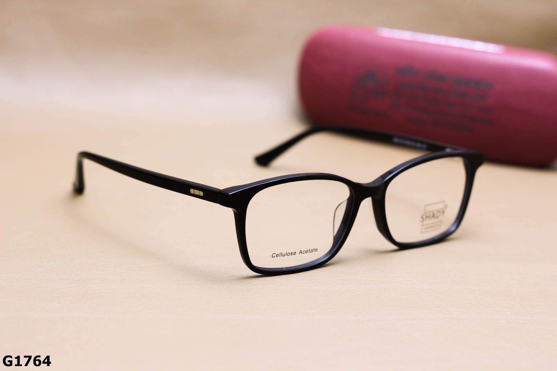 Gọng Kính Cận SHADY Dáng Vuông Unisex, Chất Nhựa Acetate Cao Cấp - G1764