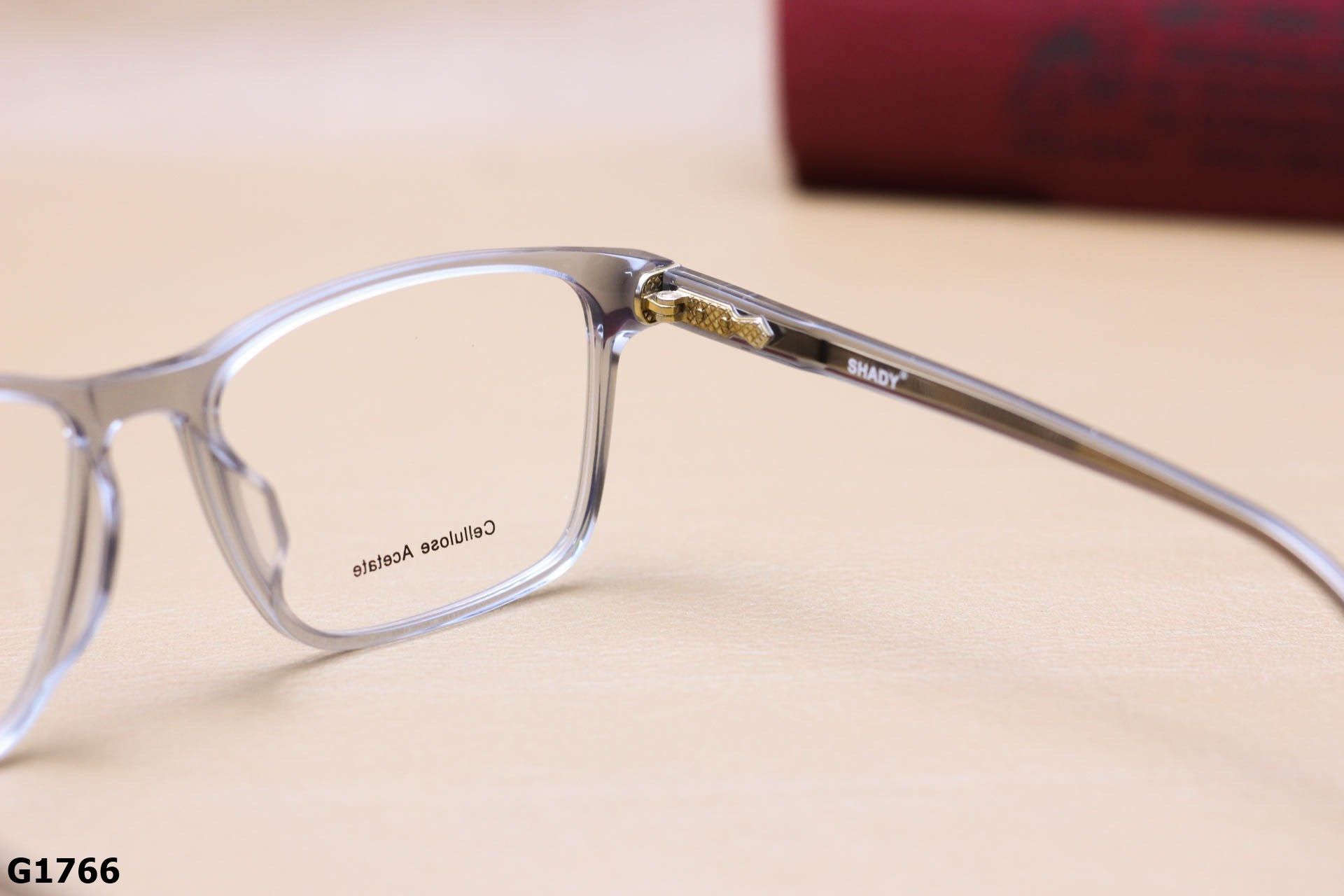 Gọng Kính Cận Dáng Vuông Bầu Thời Trang Unisex, Chất Nhựa Acetate Nguyên Khối SHADY - G1766