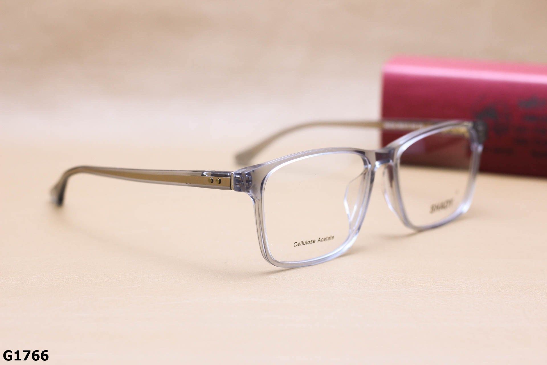 Gọng Kính Cận Dáng Vuông Bầu Thời Trang Unisex, Chất Nhựa Acetate Nguyên Khối SHADY - G1766