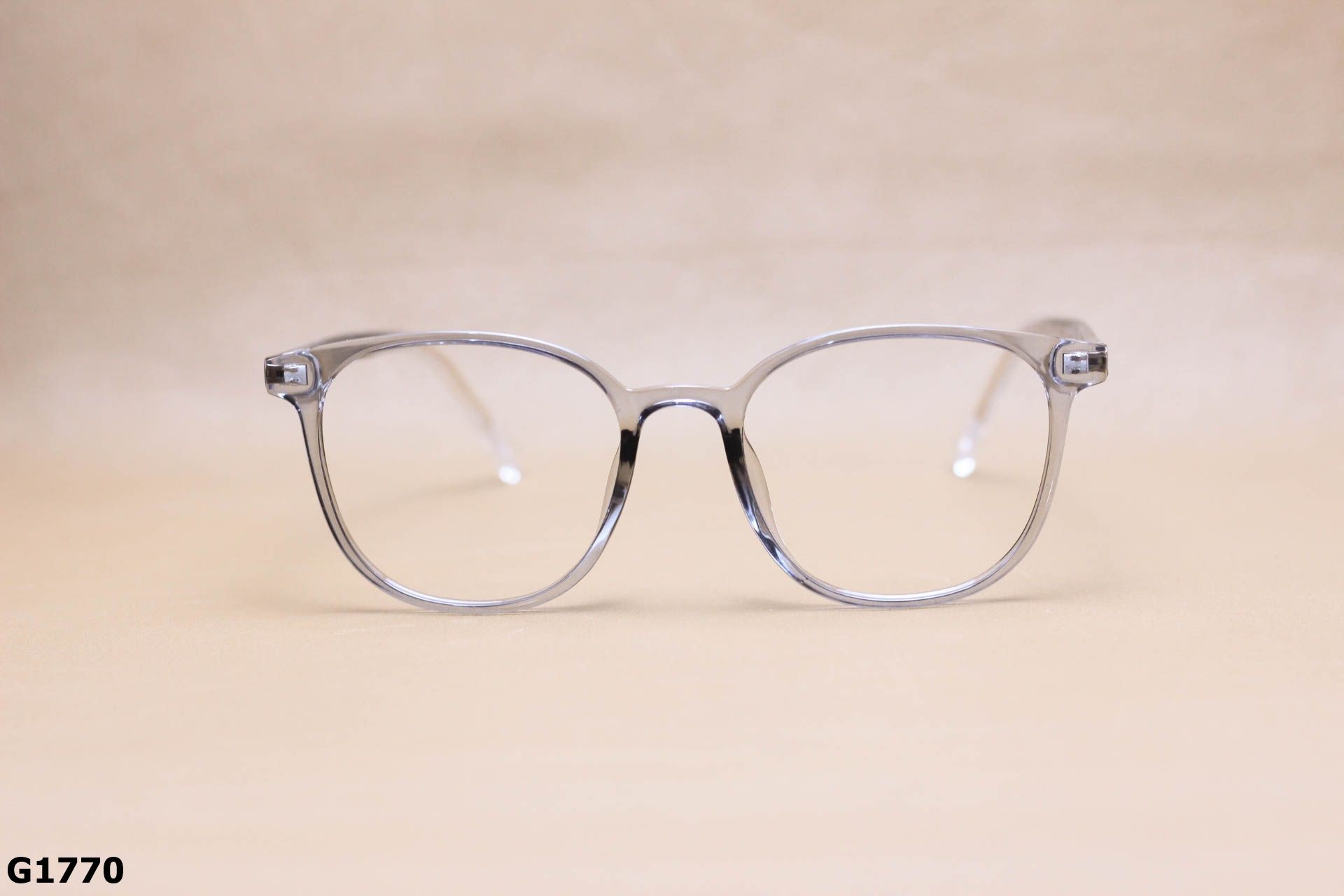 Gọng Kính Cận Nhựa Dẻo TR90, Dáng Vuông Bầu Thời Trang Unisex Thanh Mảnh - G1770