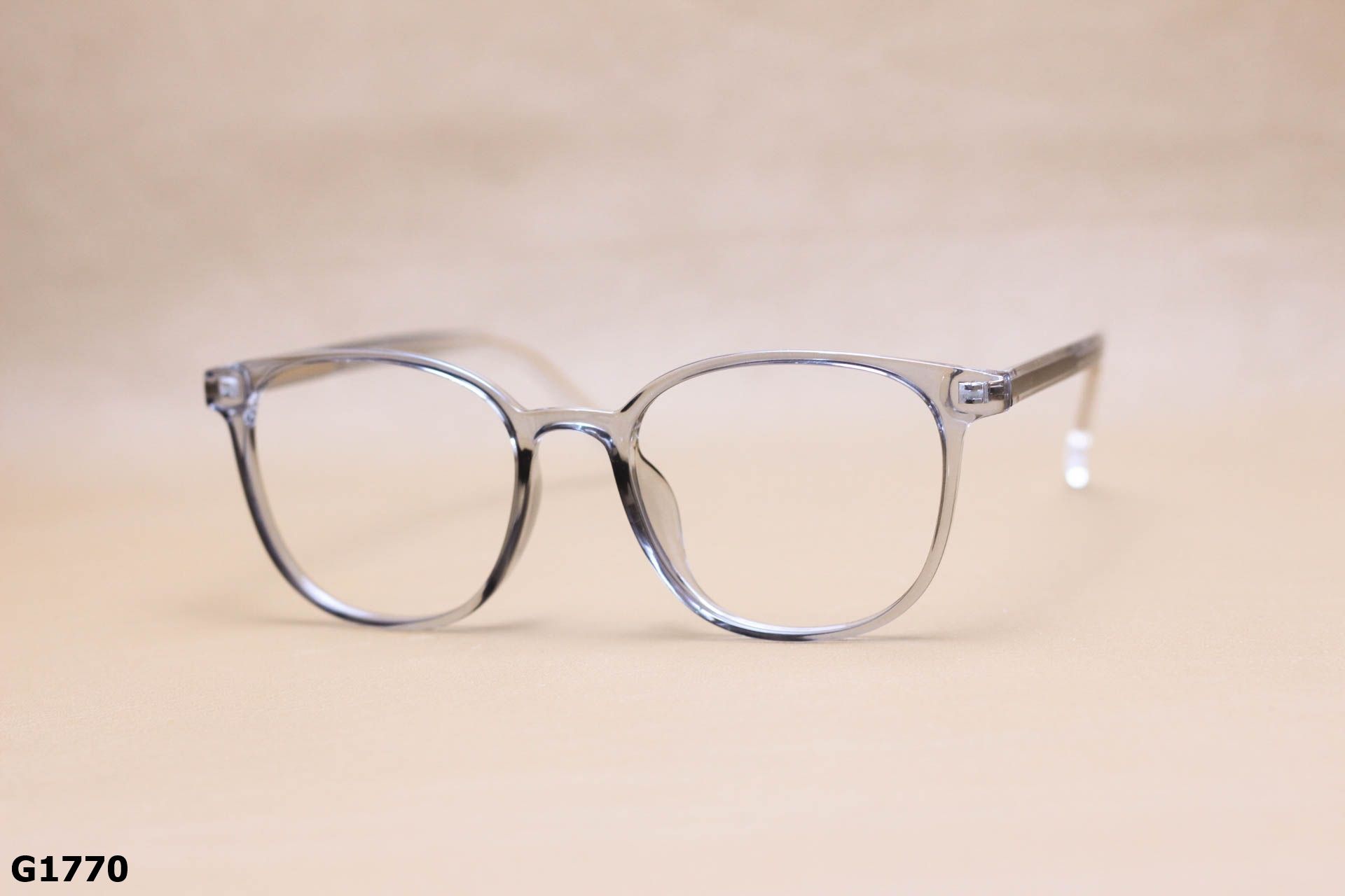Gọng Kính Cận Nhựa Dẻo TR90, Dáng Vuông Bầu Thời Trang Unisex Thanh Mảnh - G1770