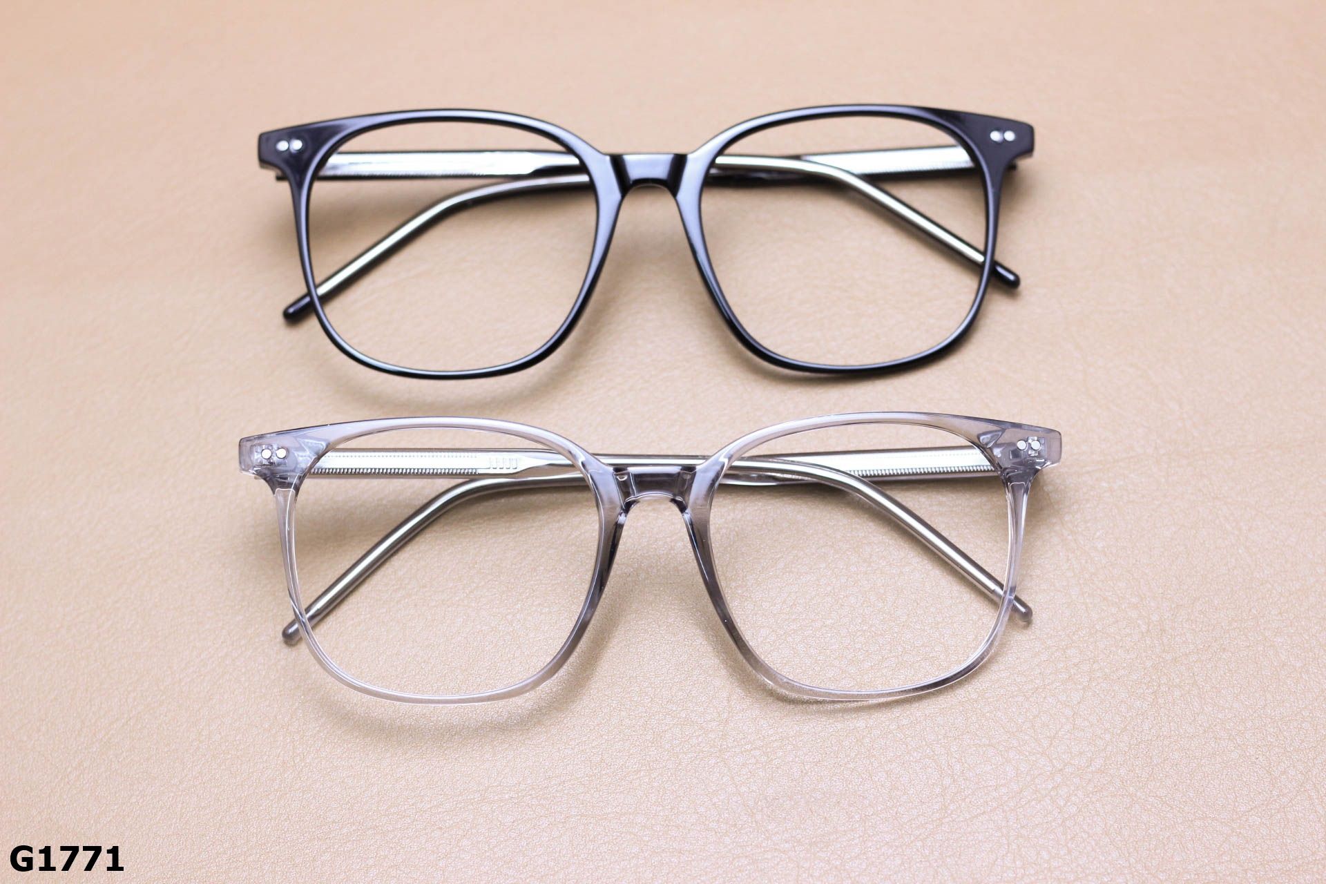 Gọng Kính Cận Nhựa Dẻo TR90, Dáng Vuông Thời Trang Unisex Thanh Mảnh - G1771