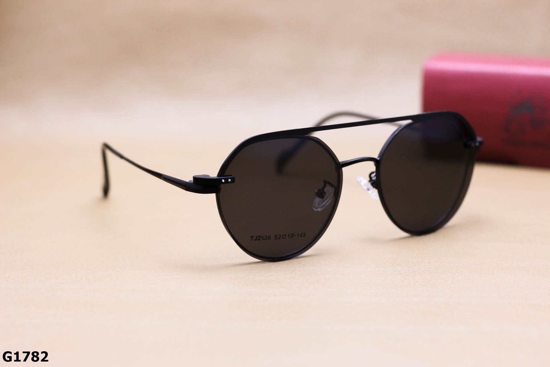 Gọng Kính 2 Trong 1 Thời Trang Unisex, Tròng Mát Polarized Chống Phân Cực - G1782