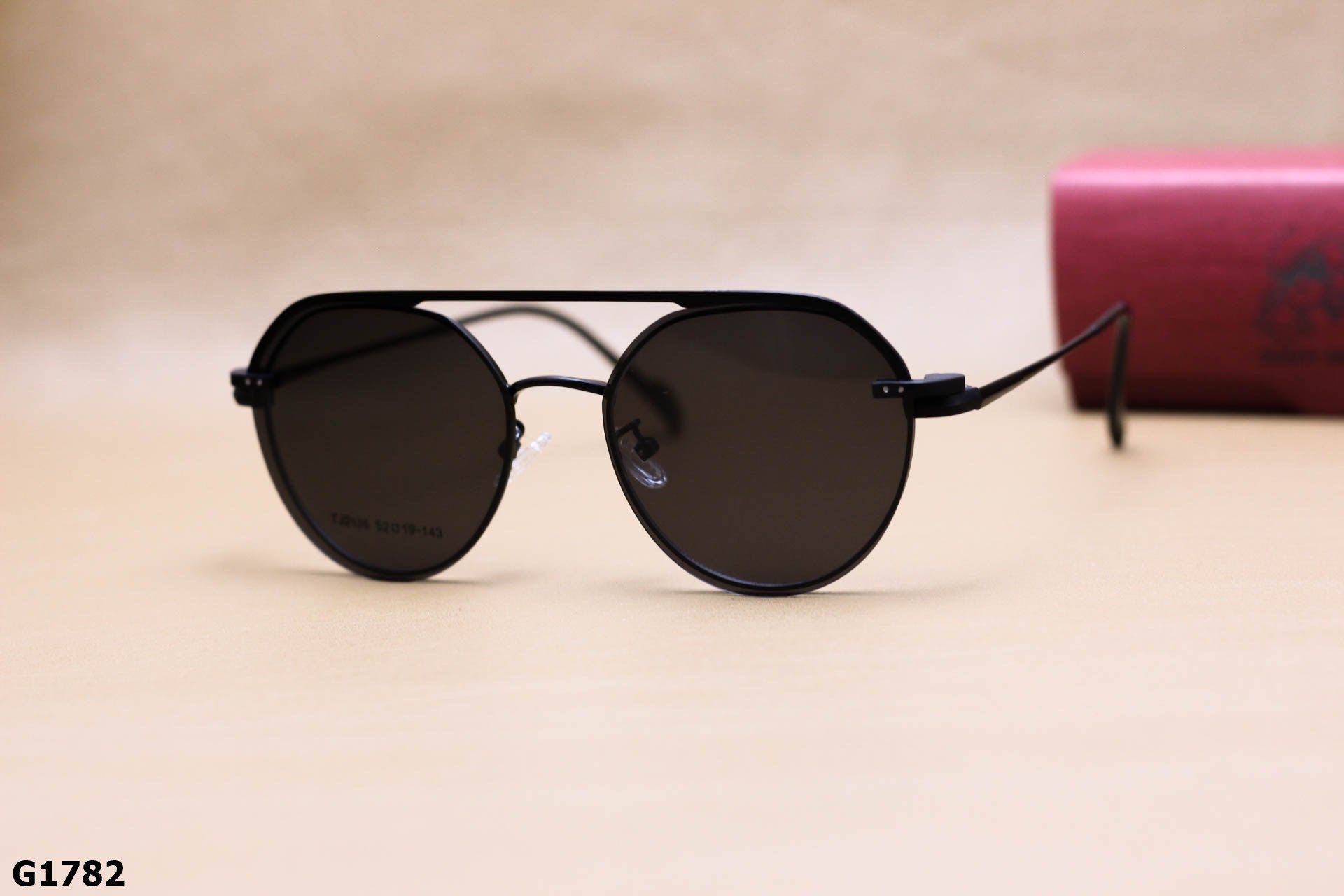 Gọng Kính 2 Trong 1 Thời Trang Unisex, Tròng Mát Polarized Chống Phân Cực - G1782