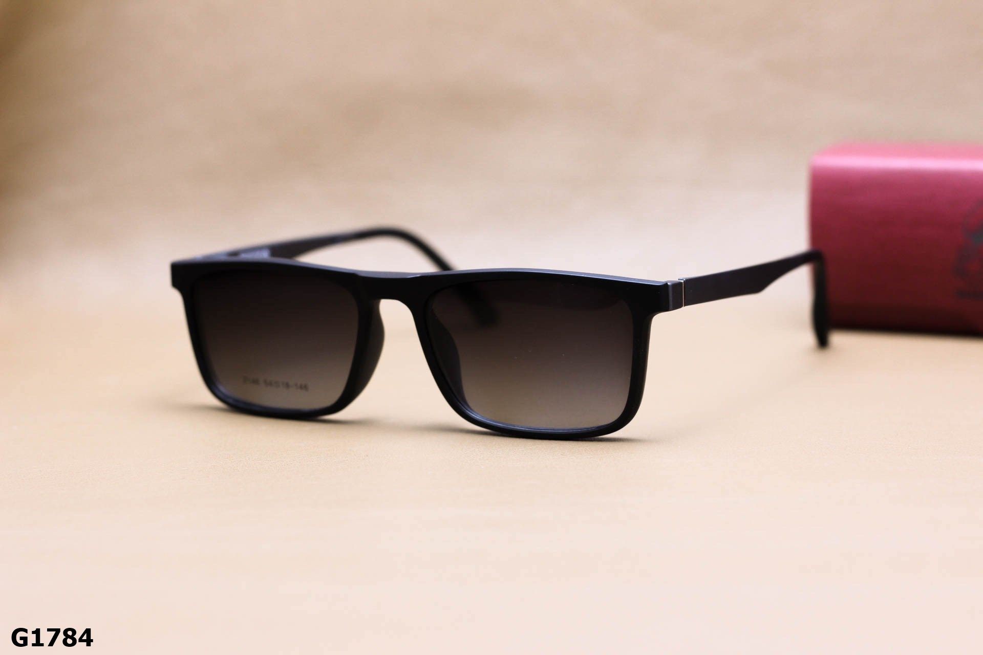 Gọng Kính 2 Trong 1 Thời Trang Unisex, Tròng Mát Polarized Chống Phân Cực - G1784
