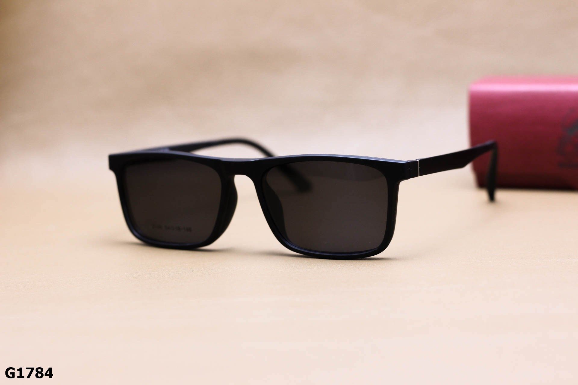 Gọng Kính 2 Trong 1 Thời Trang Unisex, Tròng Mát Polarized Chống Phân Cực - G1784