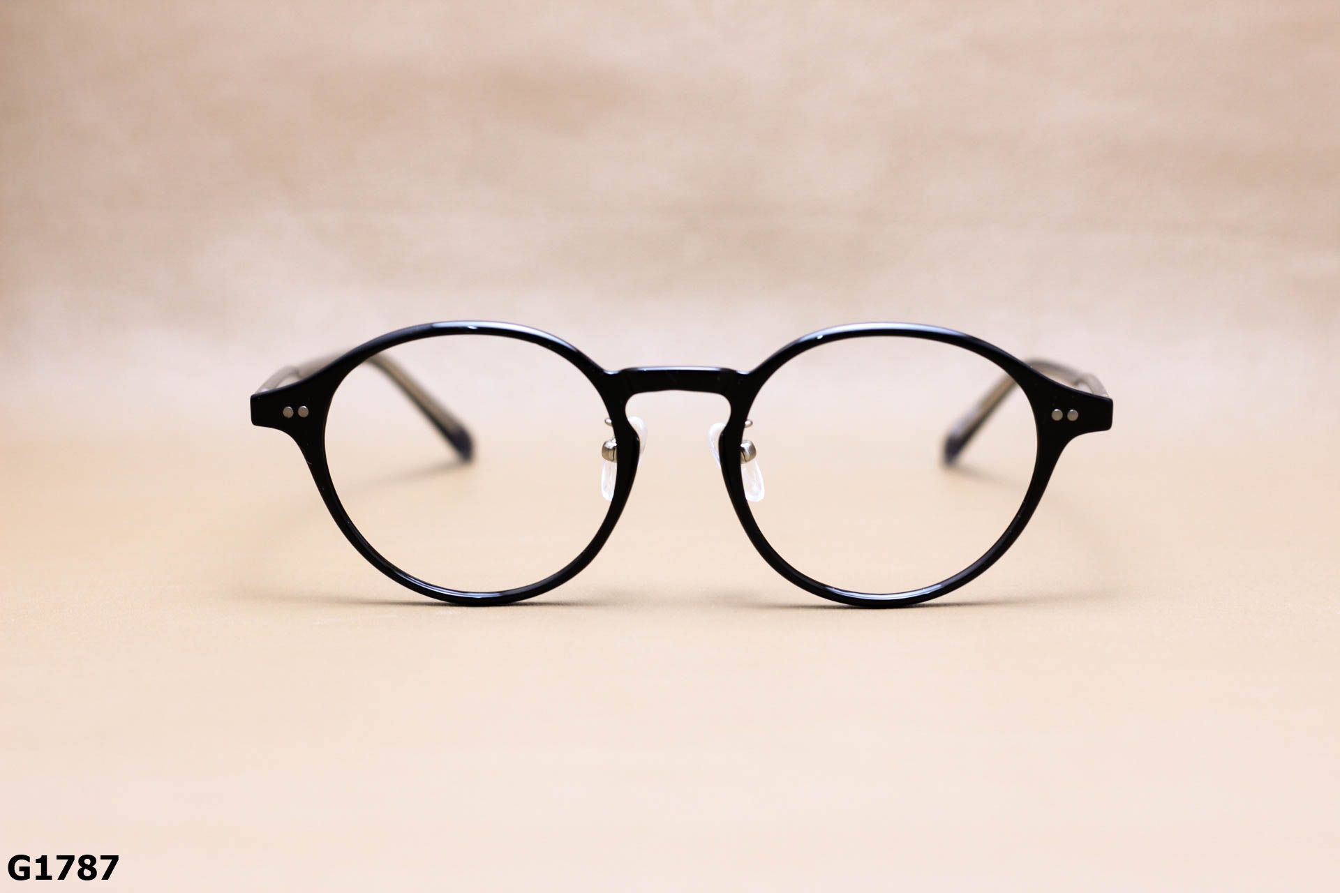 Gọng Kính Cận Nhựa Dẻo TR90 Thanh Mảnh, Dáng Tròn Ngố Thời Trang Unisex - G1787