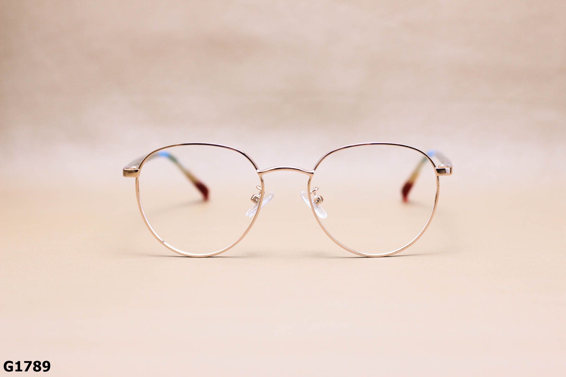 Gọng Kính Cận Tròn Ngố Thời Trang Unisex, Chất B-Titanium Cao Cấp Thanh Mảnh - G1789