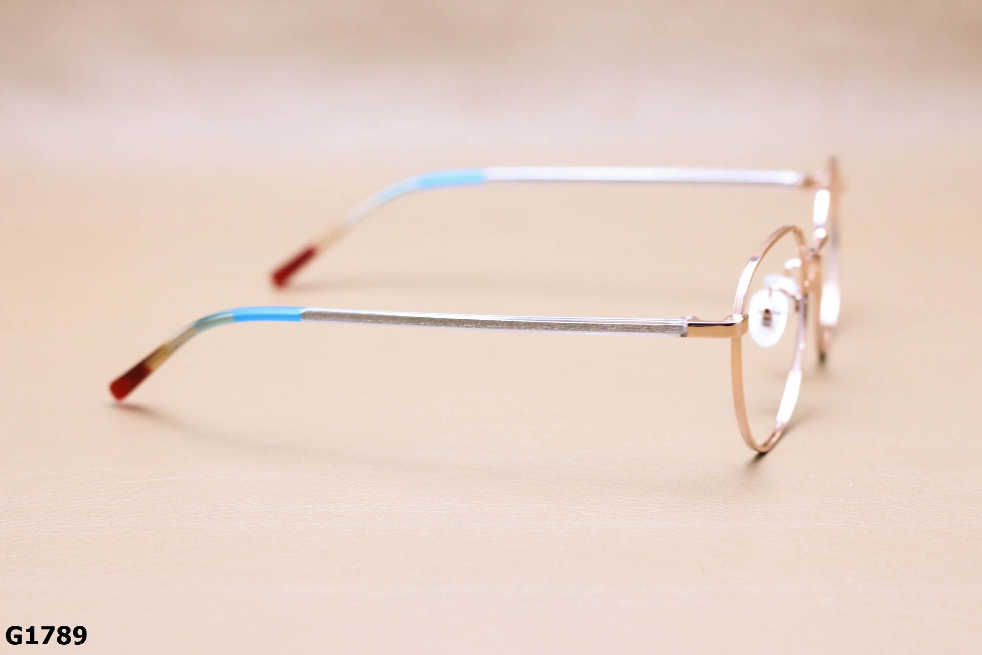Gọng Kính Cận Tròn Ngố Thời Trang Unisex, Chất B-Titanium Cao Cấp Thanh Mảnh - G1789