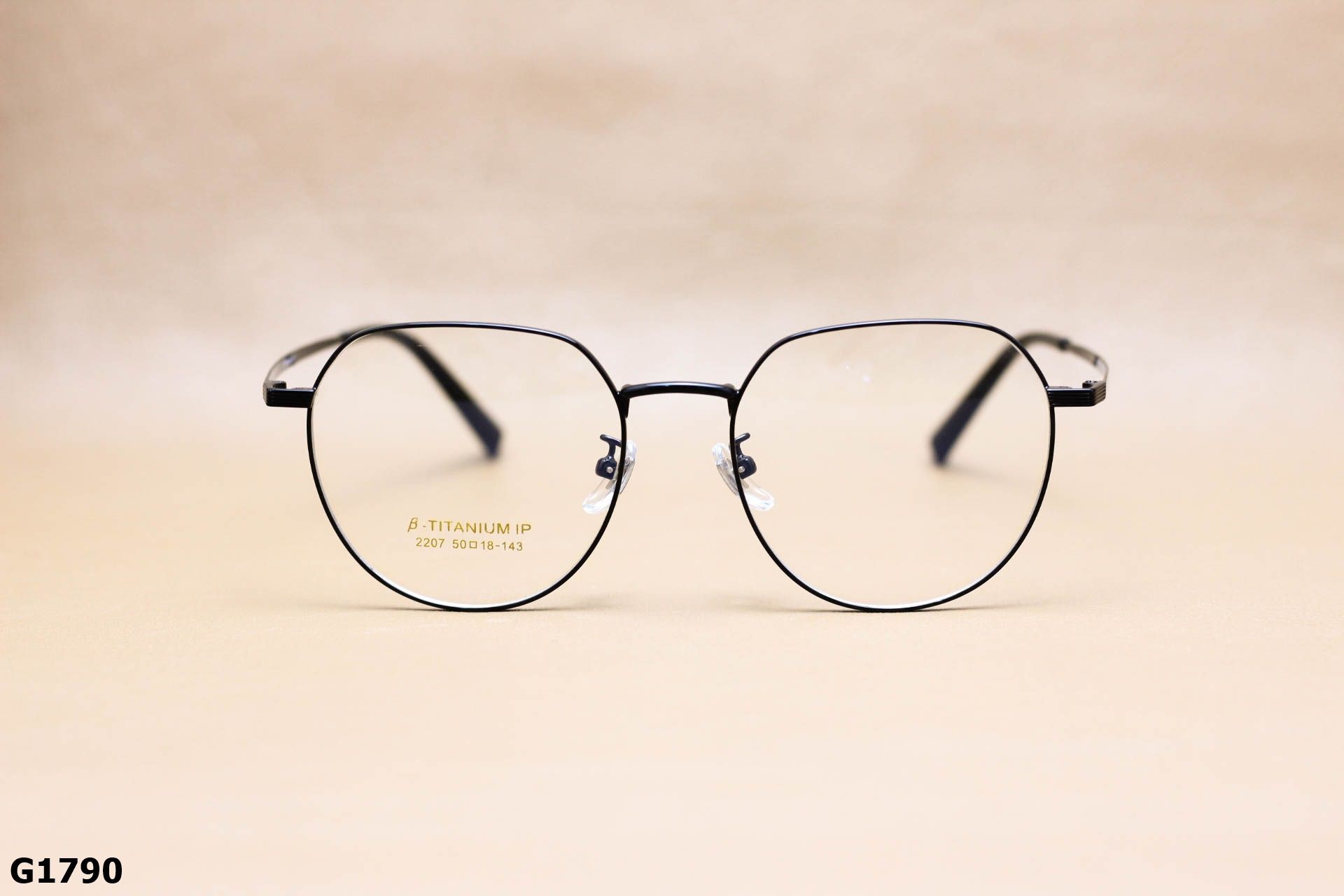 Gọng Kính Cận Đa Giác Thời Trang Unisex, Chất B-Titanium Cao Cấp Thanh Mảnh - G1790