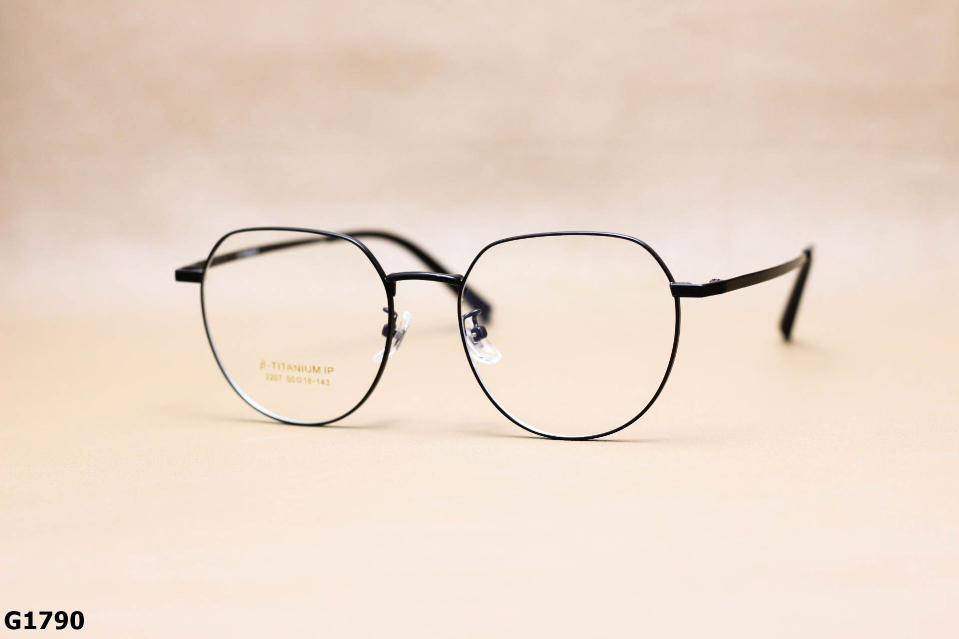 Gọng Kính Cận Đa Giác Thời Trang Unisex, Chất B-Titanium Cao Cấp Thanh Mảnh - G1790