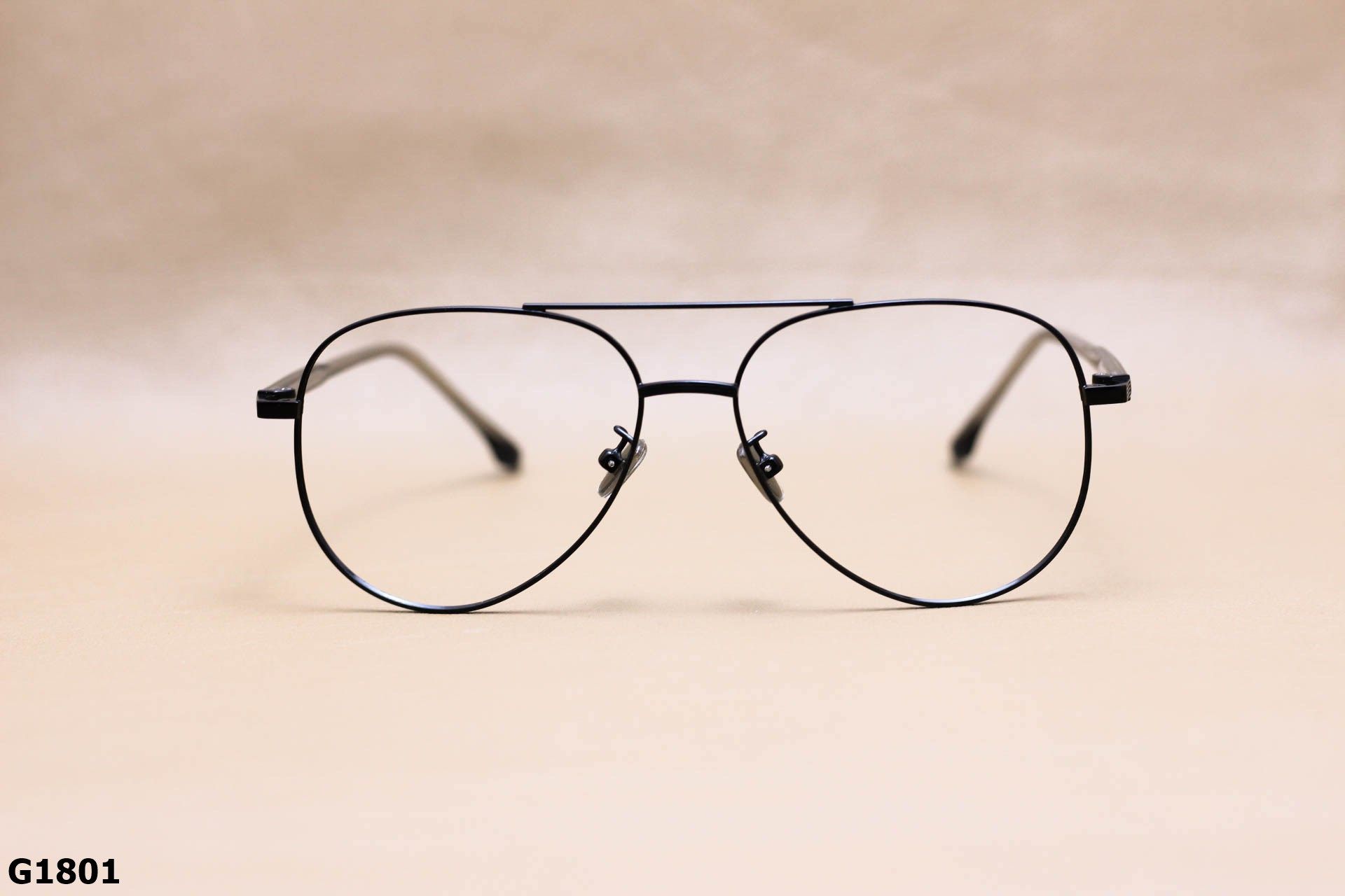 Gọng Kính Cận Dáng Aviator Thời Trang Nam, Chất Hợp Kim Thanh Mảnh - G1801