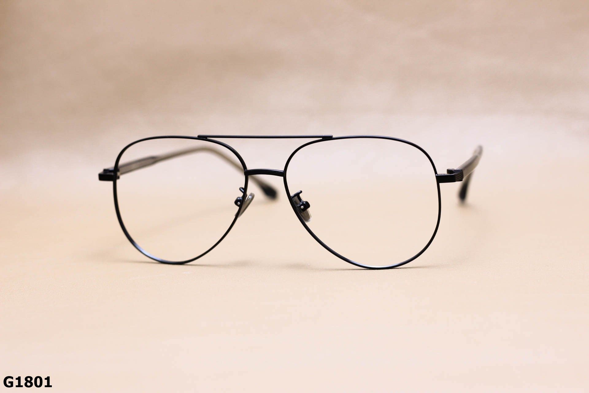 Gọng Kính Cận Dáng Aviator Thời Trang Nam, Chất Hợp Kim Thanh Mảnh - G1801