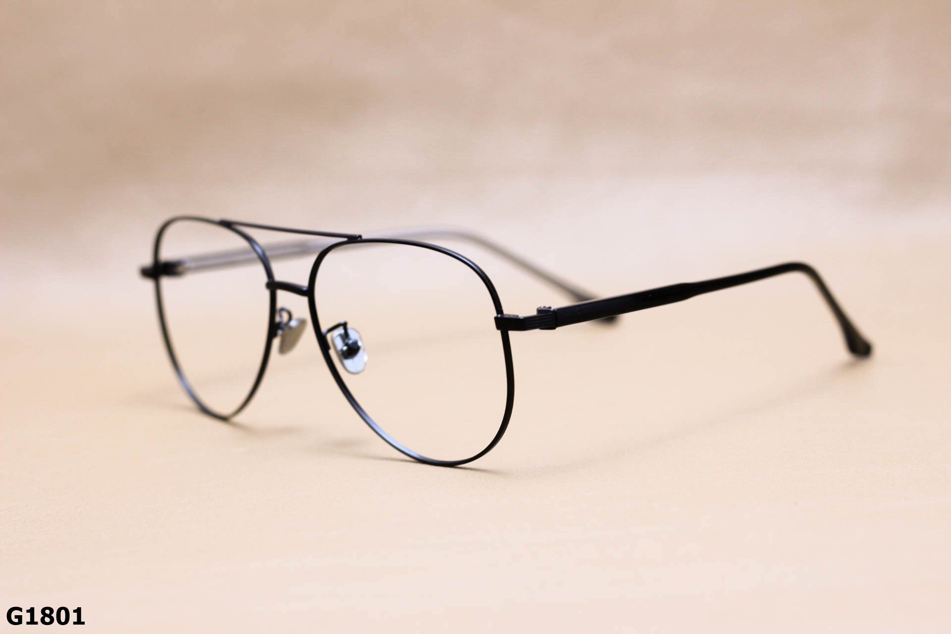 Gọng Kính Cận Dáng Aviator Thời Trang Nam, Chất Hợp Kim Thanh Mảnh - G1801