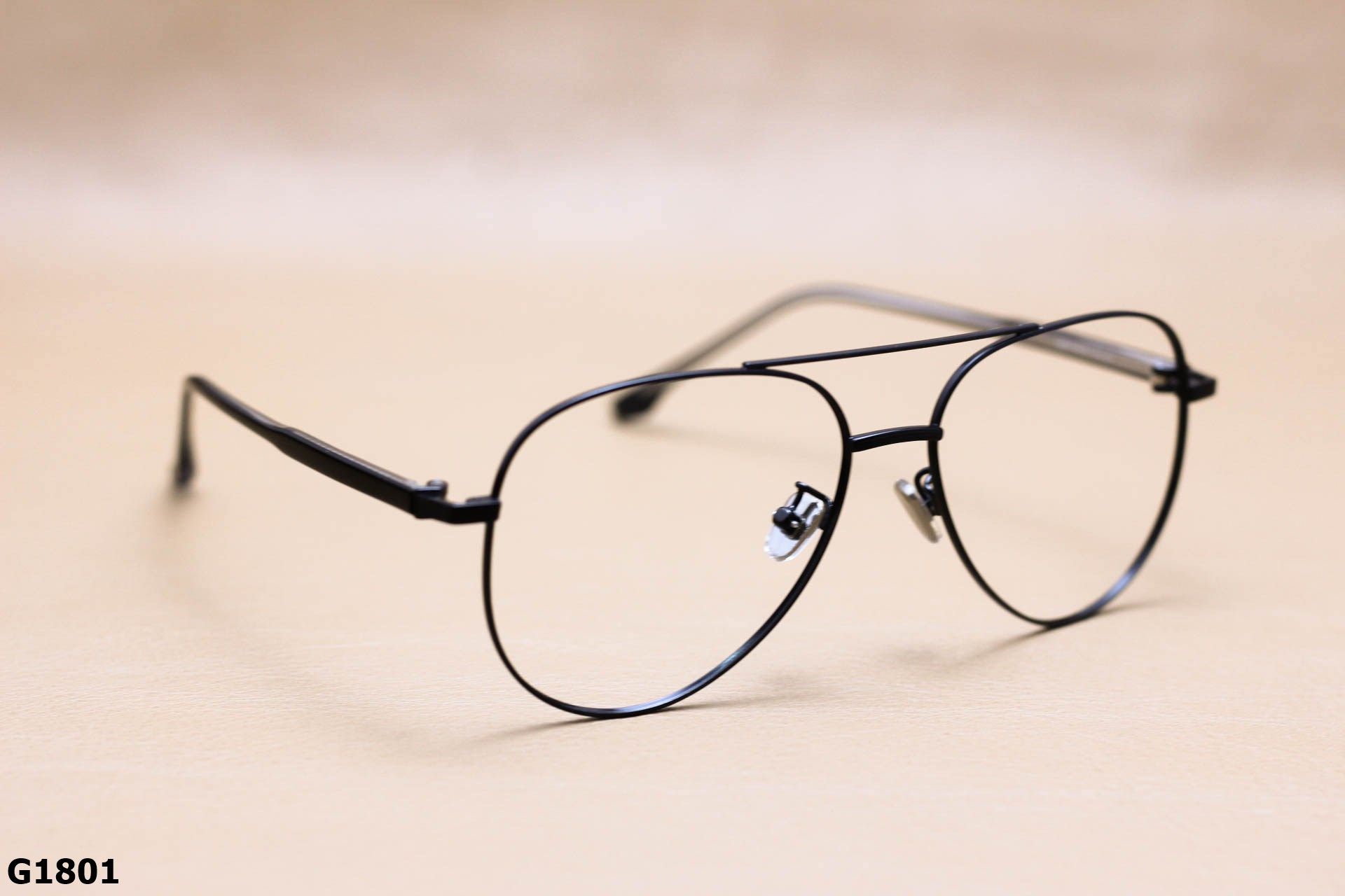 Gọng Kính Cận Dáng Aviator Thời Trang Nam, Chất Hợp Kim Thanh Mảnh - G1801