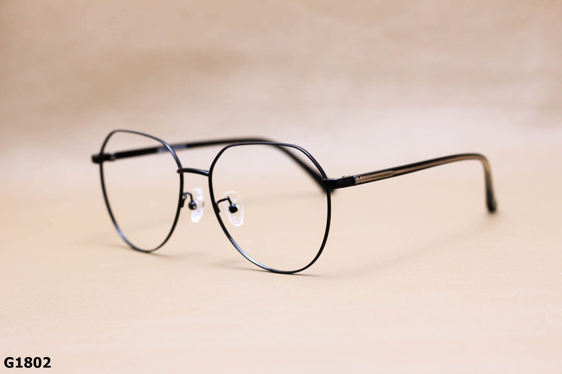 Gọng Kính Cận Dáng Aviator Thời Trang Nam, Chất Hợp Kim Thanh Mảnh - G1802