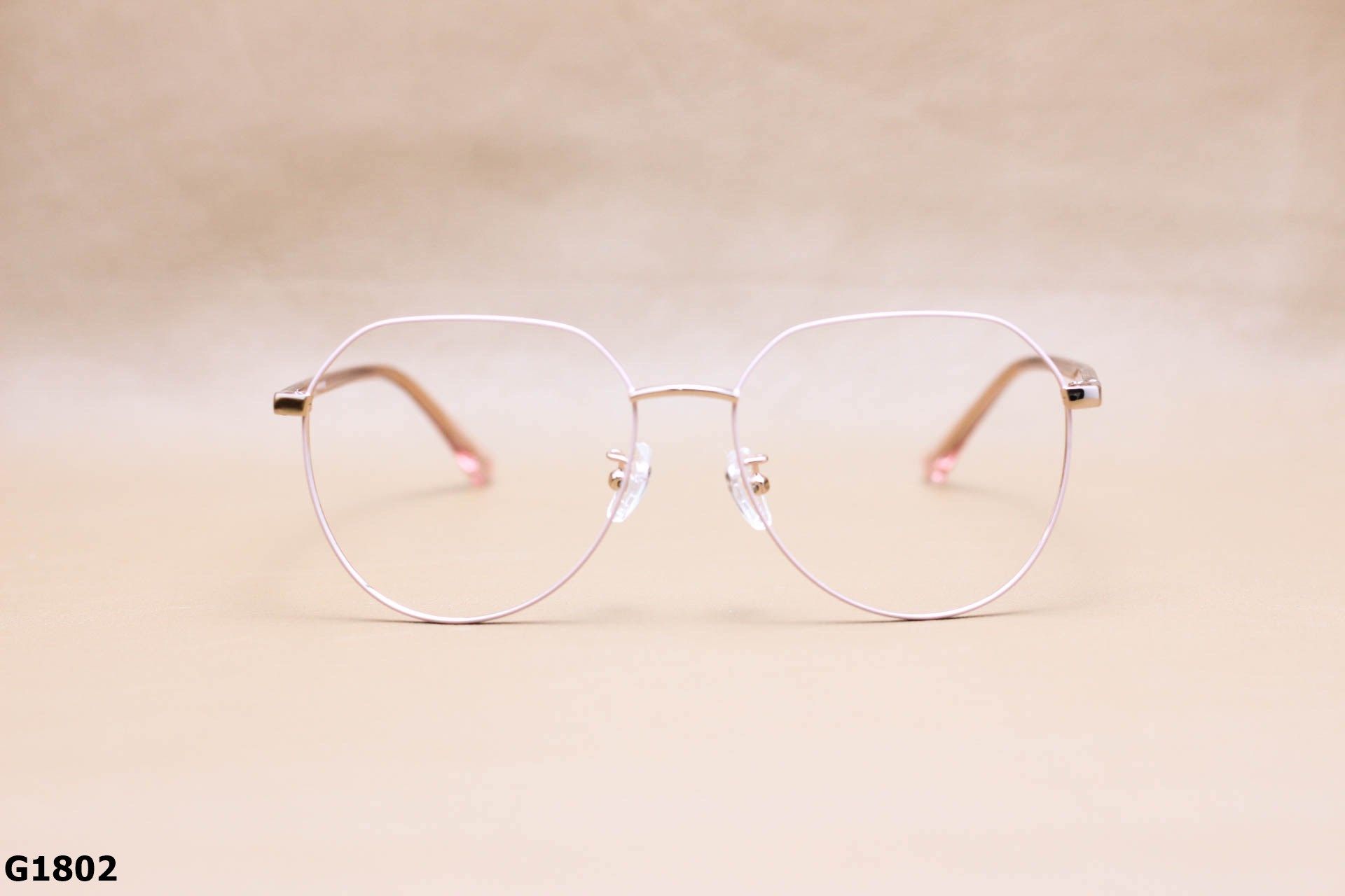 Gọng Kính Cận Dáng Aviator Thời Trang Nam, Chất Hợp Kim Thanh Mảnh - G1802