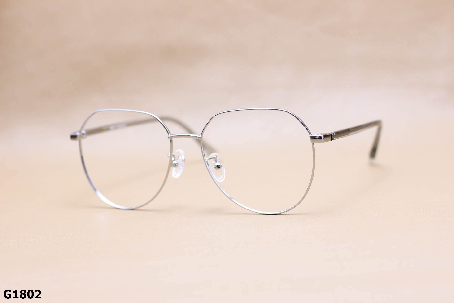 Gọng Kính Cận Dáng Aviator Thời Trang Nam, Chất Hợp Kim Thanh Mảnh - G1802