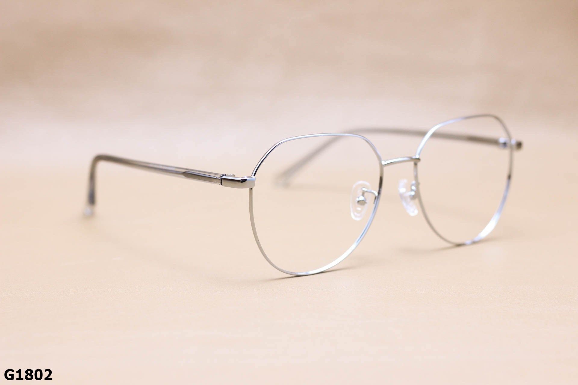 Gọng Kính Cận Dáng Aviator Thời Trang Nam, Chất Hợp Kim Thanh Mảnh - G1802
