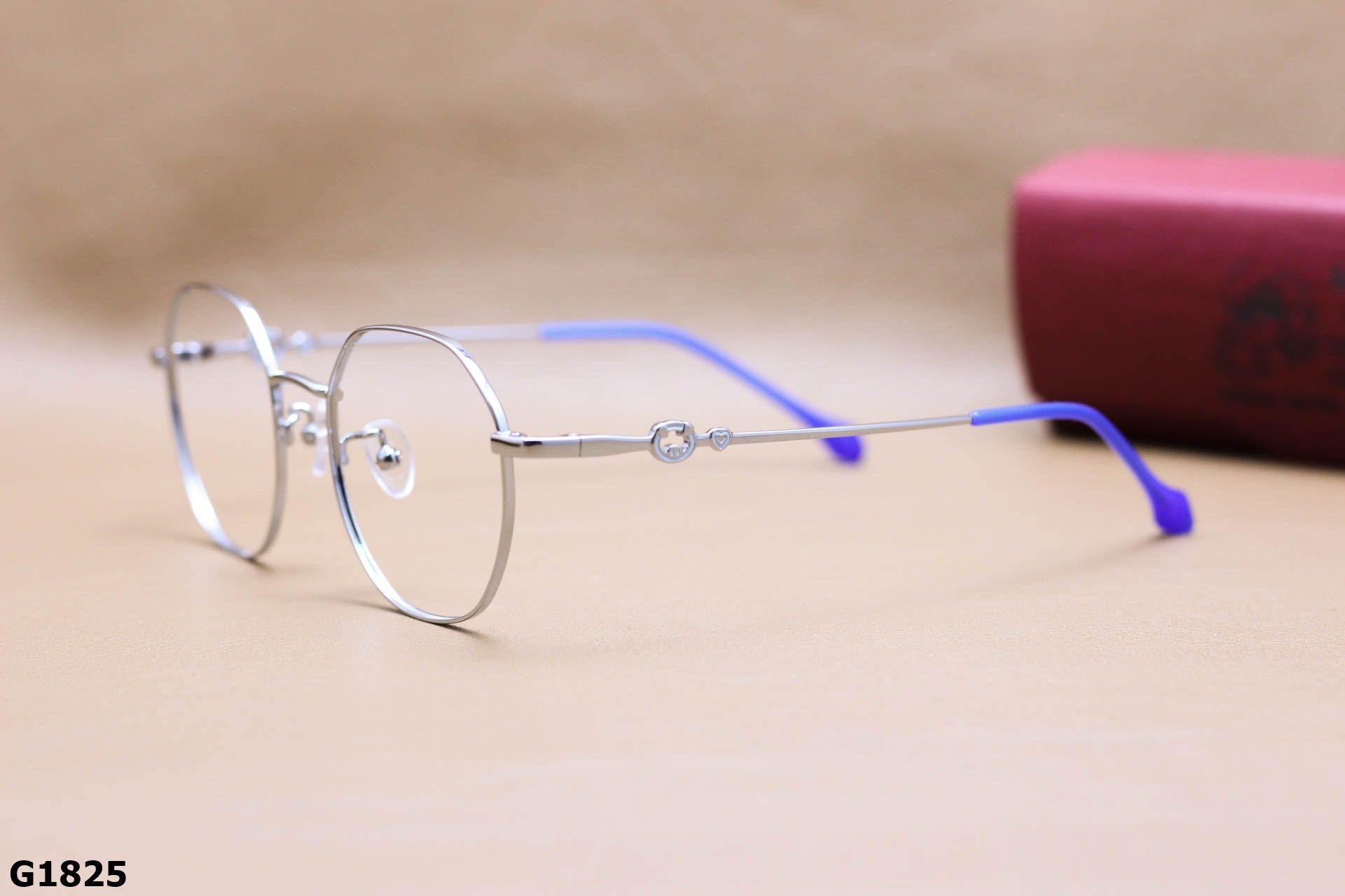 Gọng Kính Cận Đa Giác Thời Trang Unisex, Chất B-Titanium Cao Cấp Thanh Mảnh - G1825