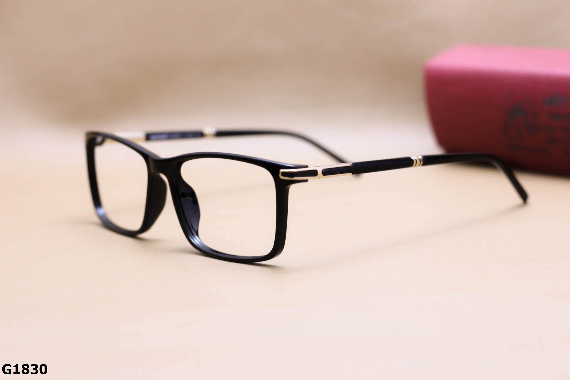 Gọng Kính Cận Nhựa Dẻo Ultem Cao Cấp, Dáng Vuông Thời Trang Unisex - G1830