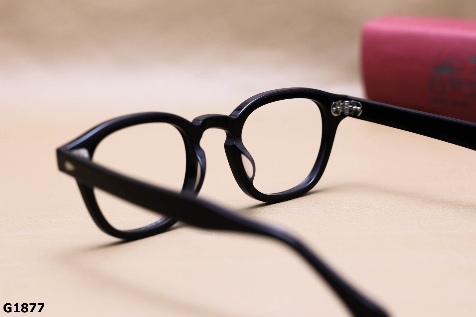 Gọng Kính Cận Dáng Vuông Bầu Thời Trang Unisex, Chất Nhựa Acetate Nguyên Khối - G1877