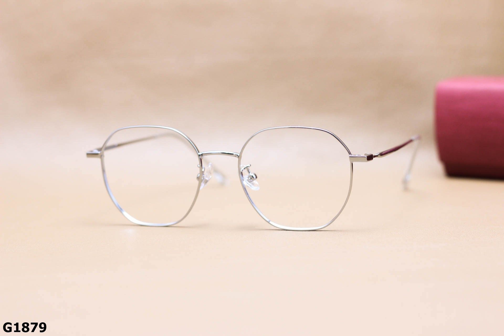 Gọng Kính Cận Hợp Kim Cao Cấp, Dáng Đa Giác Thanh Mảnh Thời Trang Unisex - G1879