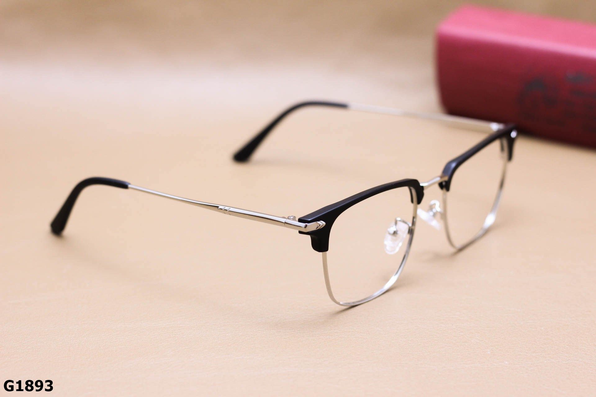 Gọng Kính Cận Hợp Kim Cao Cấp, Nửa Viền Thời Trang Unisex - G1893