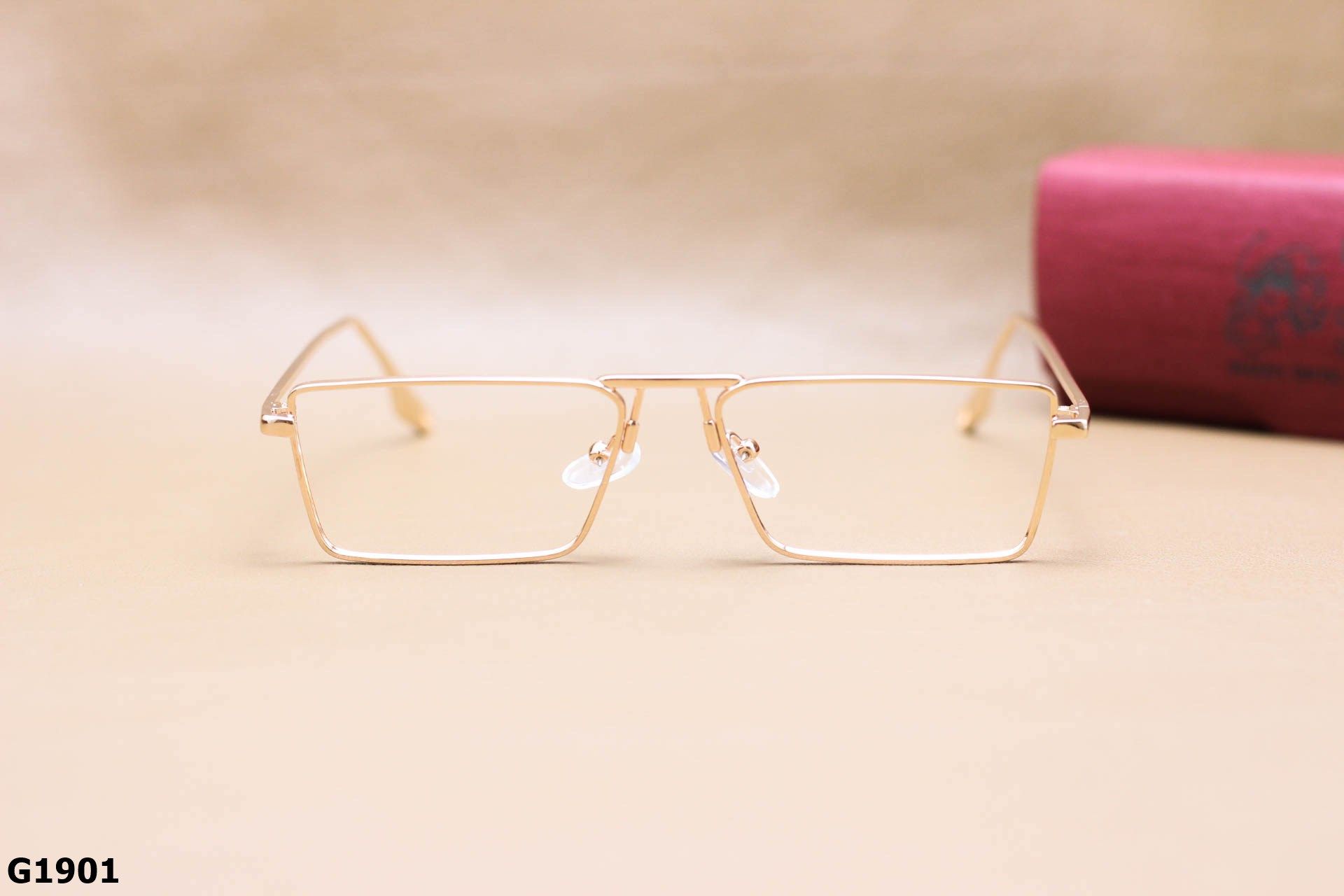 Gọng Kính Cận Vuông Thời Trang Unisex, Chất Hợp Kim Thanh Mảnh - G1901