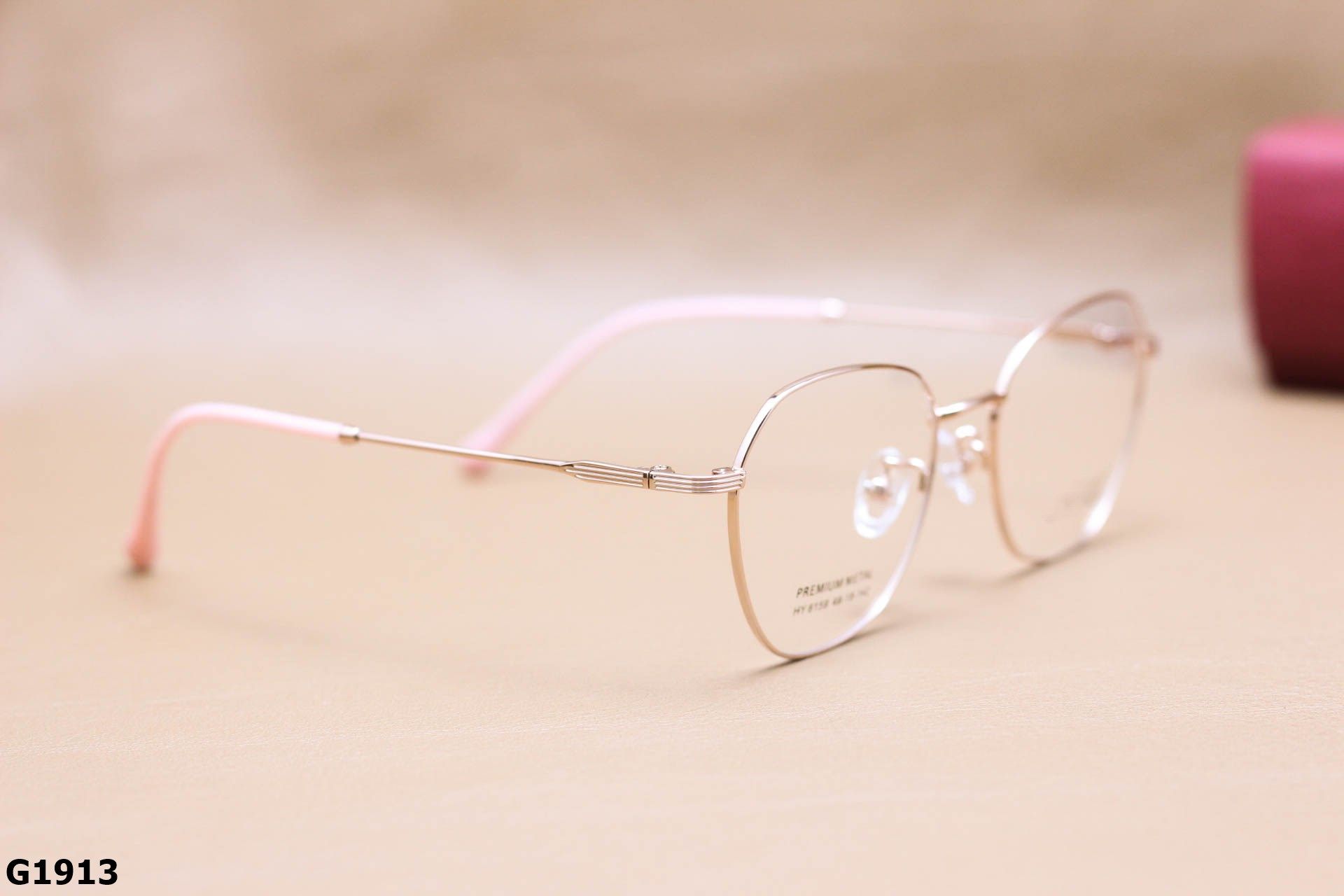 Gọng Kính Cận Hợp Kim Đa Giác Cách Điệu Thanh Mảnh Thời Trang Unisex - G1913