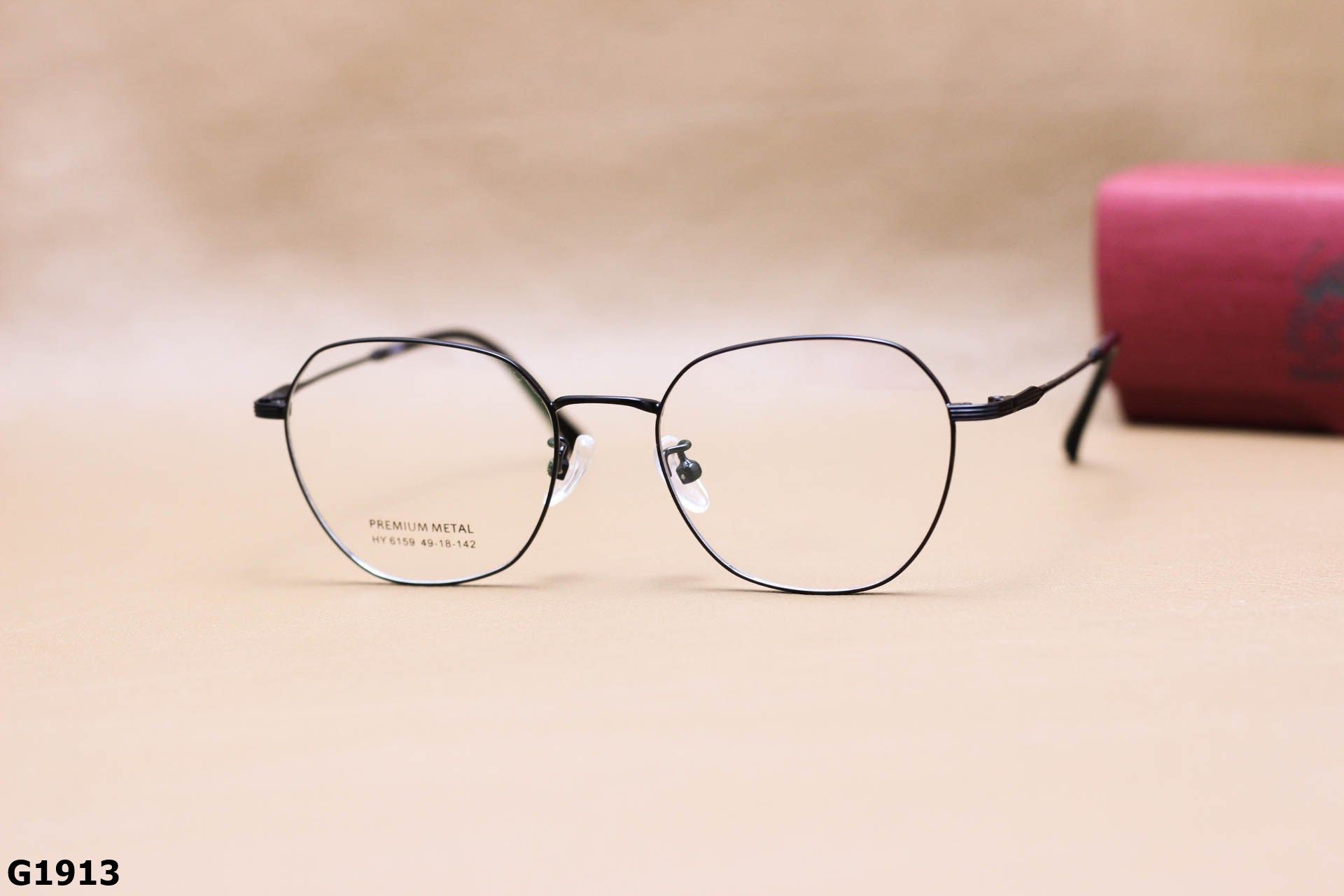 Gọng Kính Cận Hợp Kim Đa Giác Cách Điệu Thanh Mảnh Thời Trang Unisex - G1913