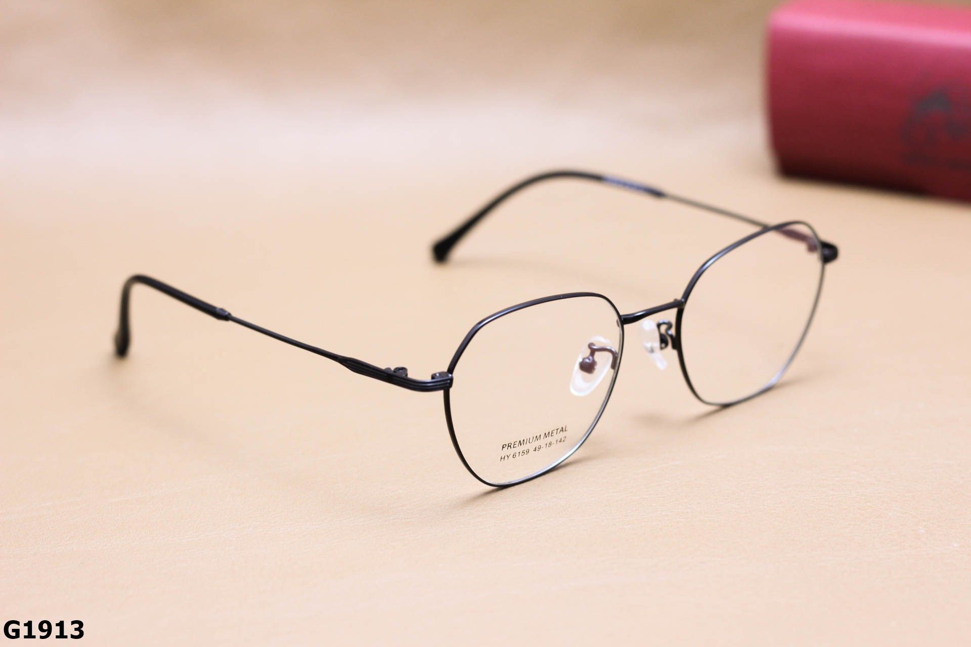 Gọng Kính Cận Hợp Kim Đa Giác Cách Điệu Thanh Mảnh Thời Trang Unisex - G1913
