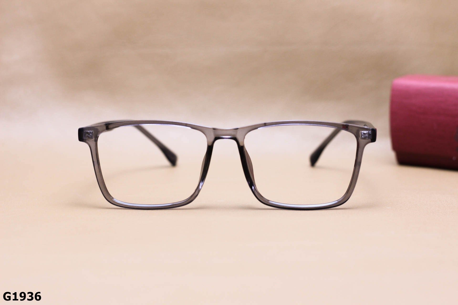 Gọng Kính Cận Nhựa Dẻo TR90, Dáng Vuông Thời Trang Unisex Thanh Mảnh - G1936