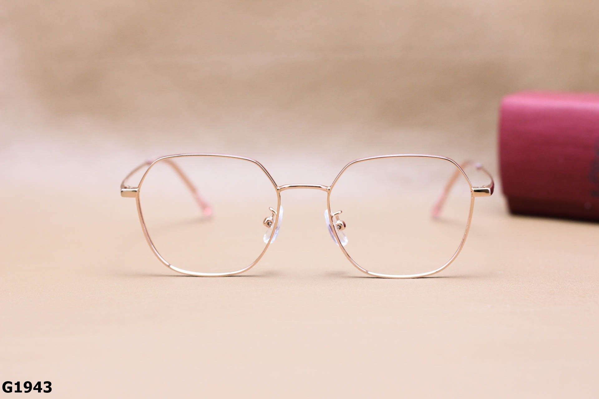 Gọng Kính Cận Hợp Kim Đa Giác Cách Điệu Thanh Mảnh Thời Trang Unisex - G1943