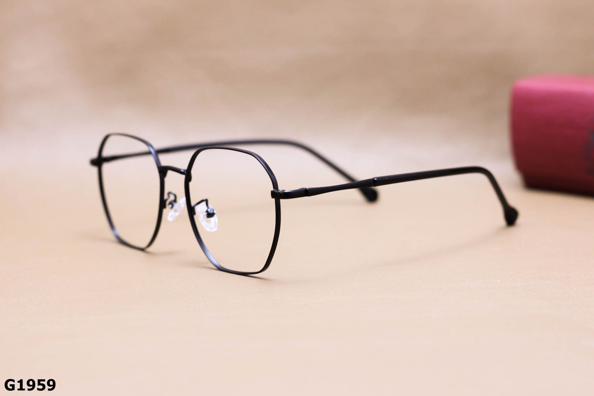 Gọng Kính Cận Hợp Kim Đa Giác, Thanh Mảnh Thời Trang Unisex - G1959
