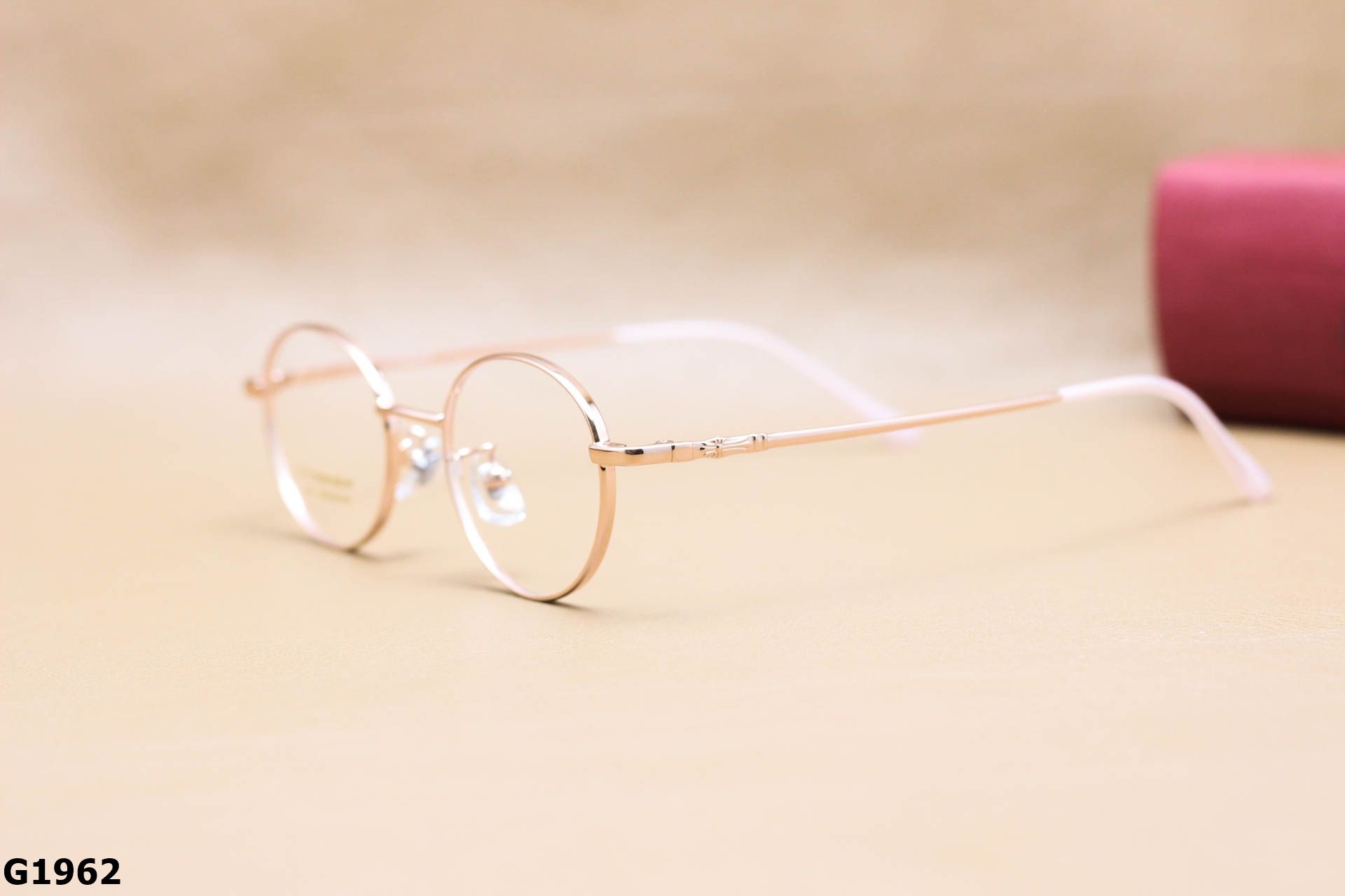 Gọng Kính Cận Chất B-Titanium Cao Cấp, Dáng Tròn Thời Trang Unisex - G1962