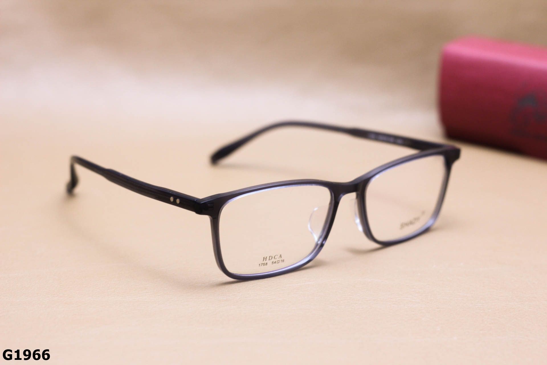 Gọng Kính Cận SHADY Dáng Vuông Unisex, Chất Nhựa Acetate Cao Cấp - G1966