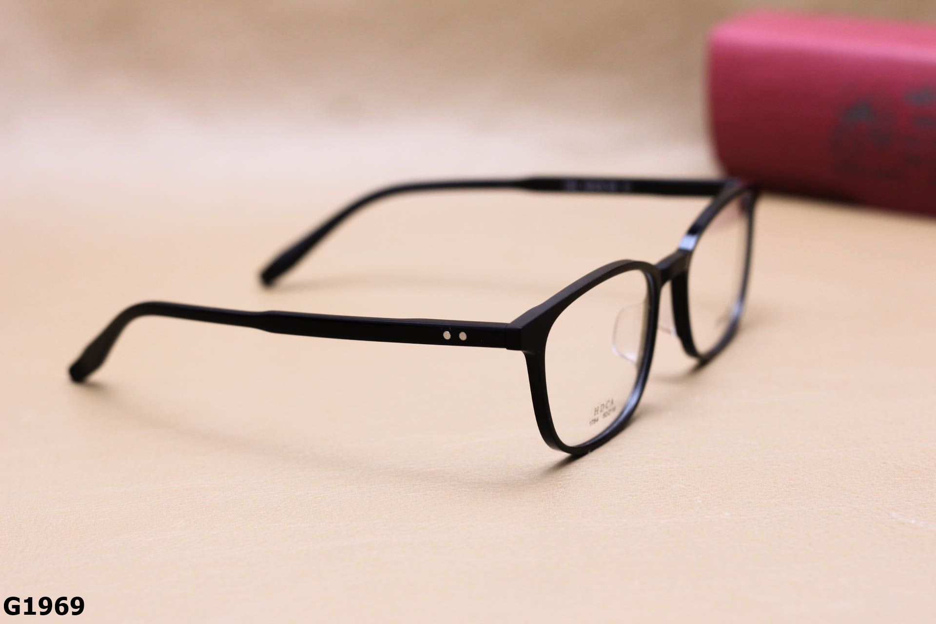 Gọng Kính Cận SHADY Dáng Vuông Unisex, Chất Nhựa Acetate Cao Cấp - G1969
