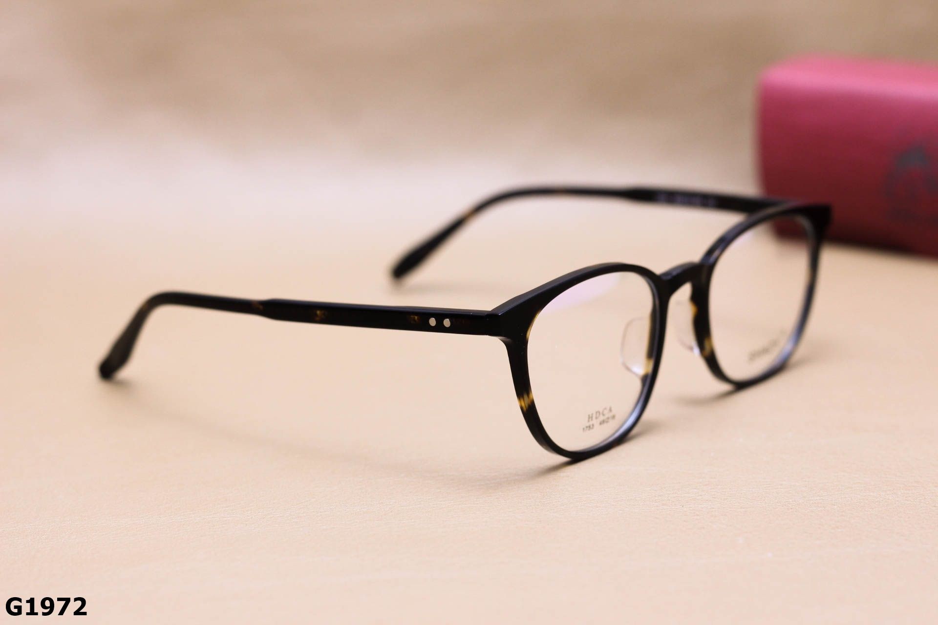 Gọng Kính Cận SHADY Dáng Tròn Unisex, Chất Nhựa Acetate Cao Cấp - G1972