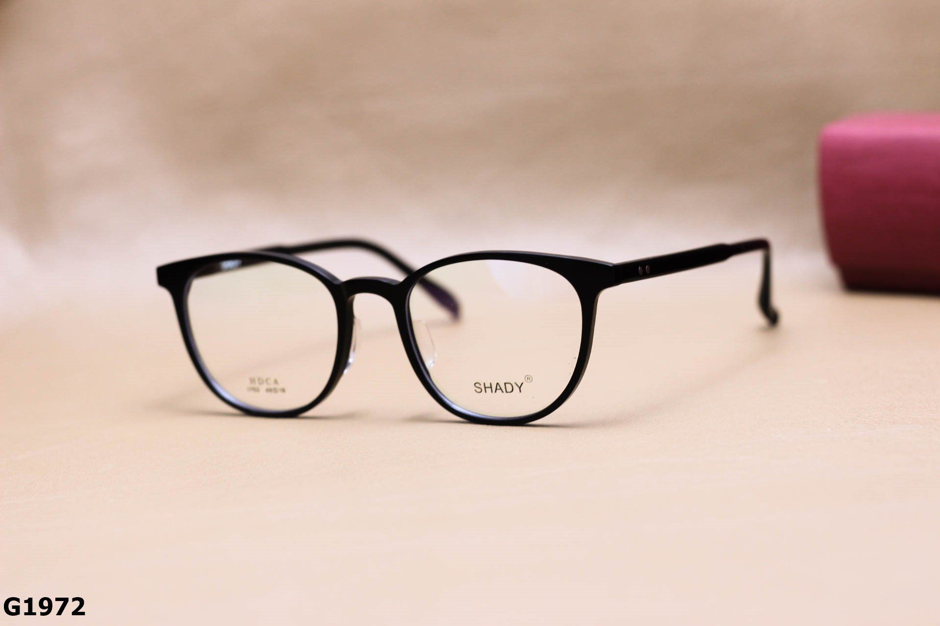 Gọng Kính Cận SHADY Dáng Tròn Unisex, Chất Nhựa Acetate Cao Cấp - G1972