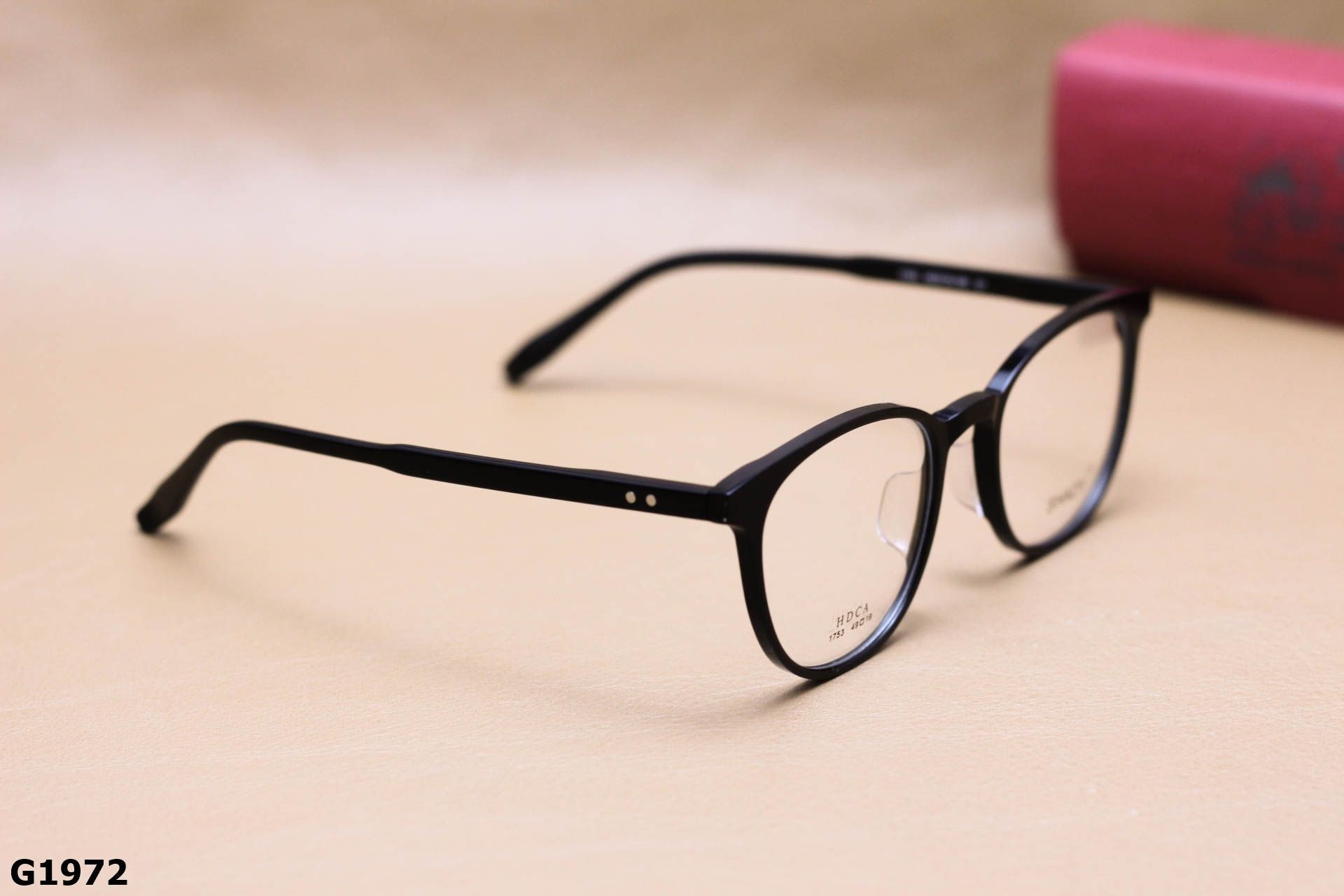 Gọng Kính Cận SHADY Dáng Tròn Unisex, Chất Nhựa Acetate Cao Cấp - G1972