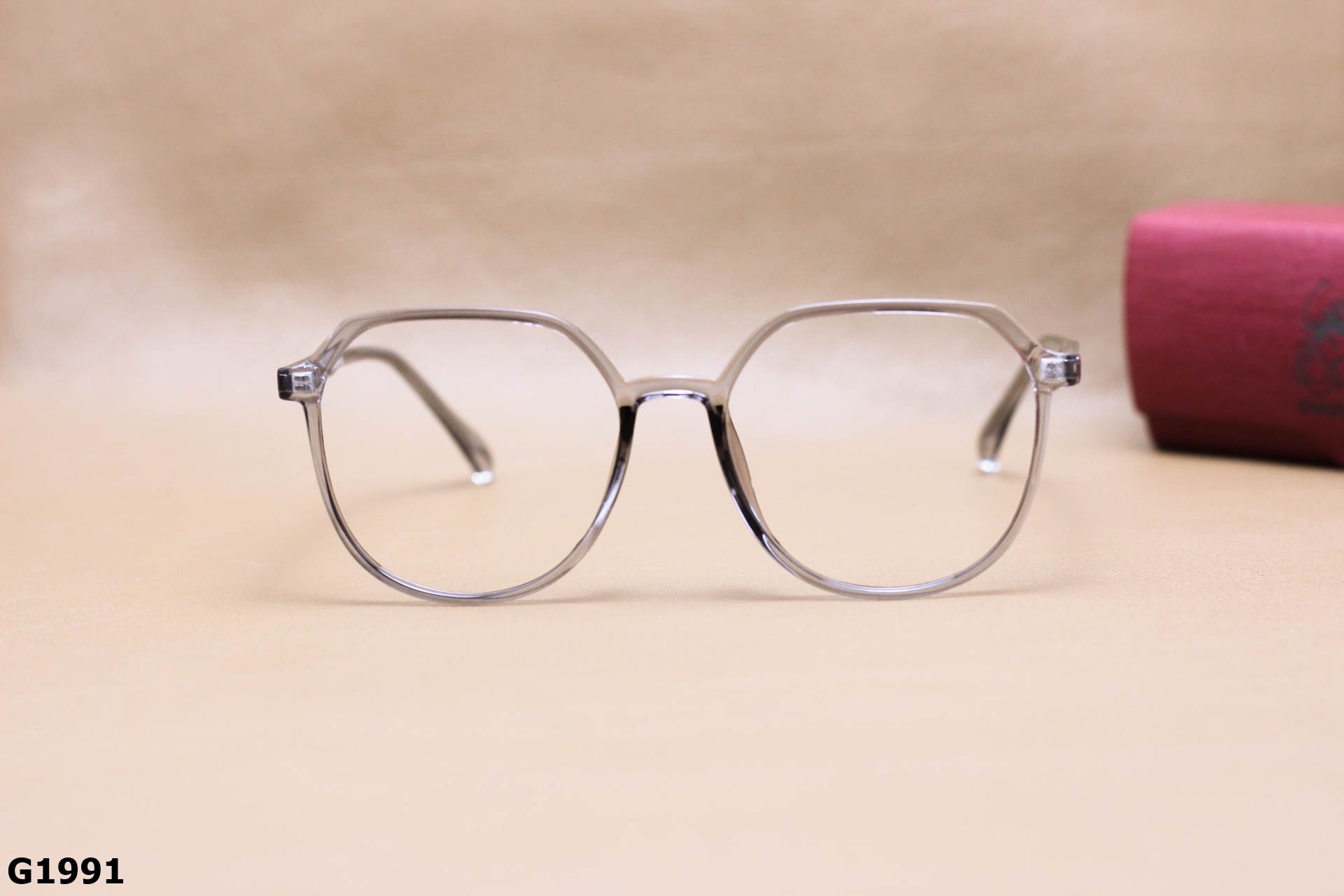 Gọng Kính Cận Nhựa Dẻo TR90, Dáng Đa Giác Thời Trang Unisex - G1991
