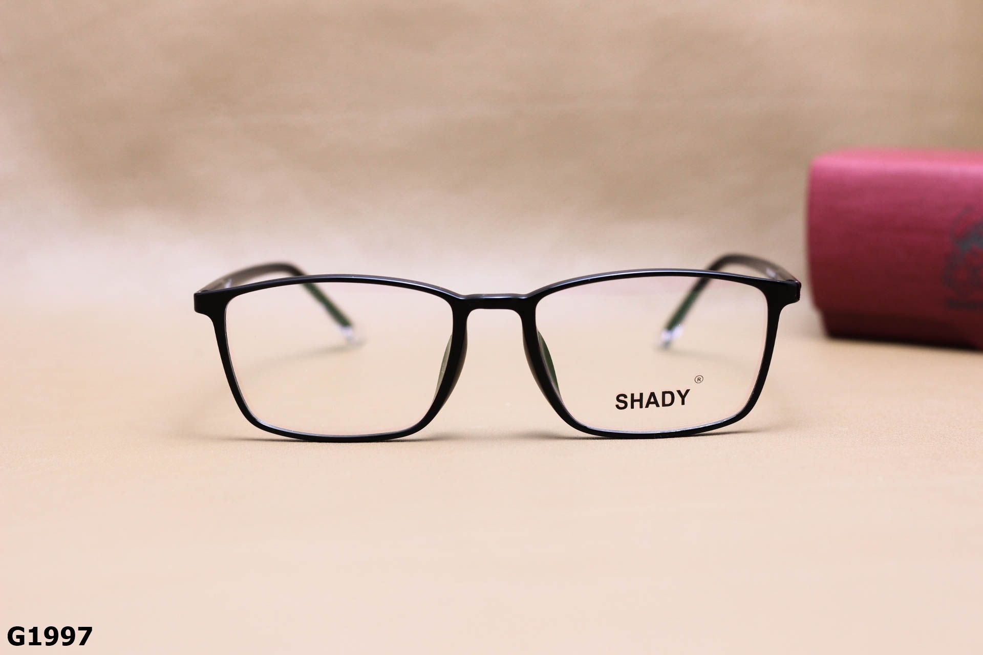 Gọng Kính Cận SHADY Nhựa Dẻo TR90 Dáng Vuông Thời Trang Unisex - G1997