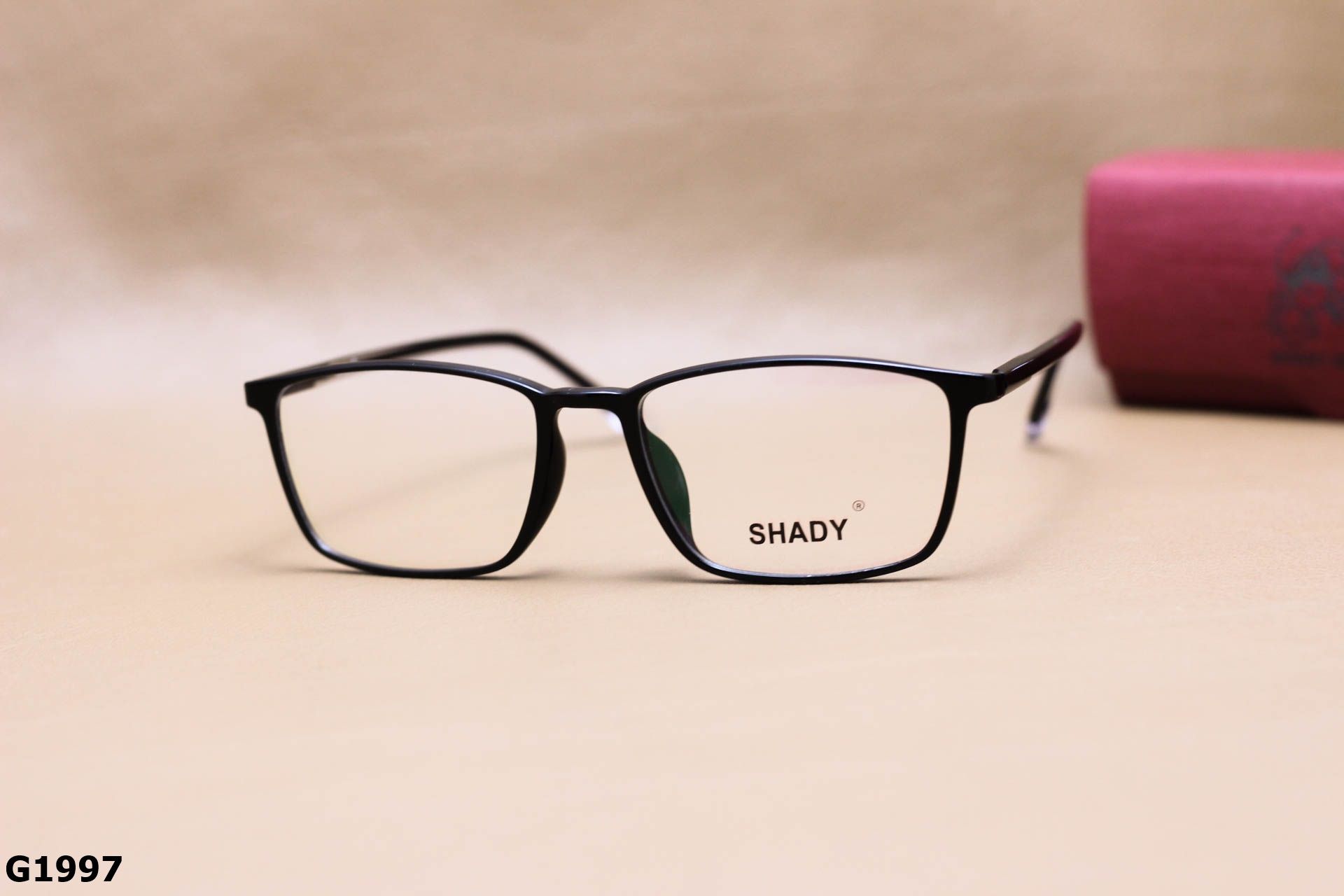 Gọng Kính Cận SHADY Nhựa Dẻo TR90 Dáng Vuông Thời Trang Unisex - G1997