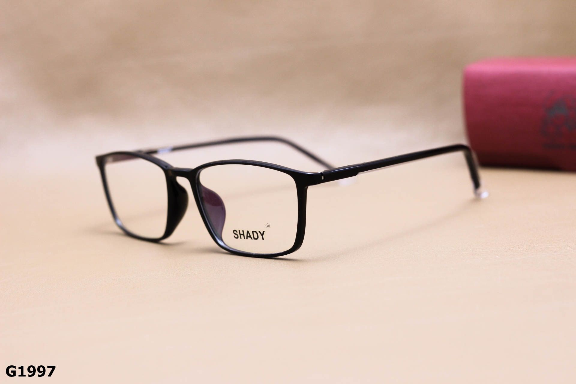 Gọng Kính Cận SHADY Nhựa Dẻo TR90 Dáng Vuông Thời Trang Unisex - G1997