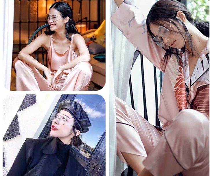 Gọng Kính Ngược Thời Trang Hàn Quốc Unisex (Hợp Kim) - G451