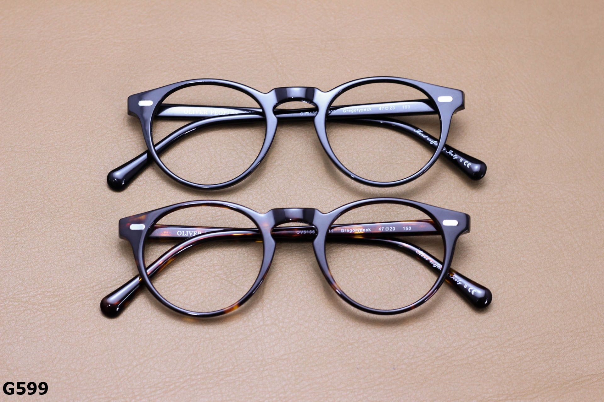 Gọng Kính Cận Oliver Peoples Nhựa Acetate Nguyên Khối Unisex - G599