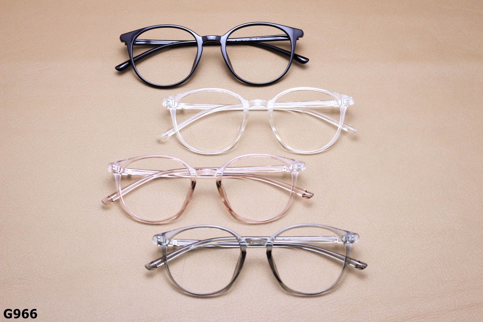 Gọng Kính Mắt Mèo Ngố Thời Trang Unisex (Nhựa Dẻo TR90) - G966