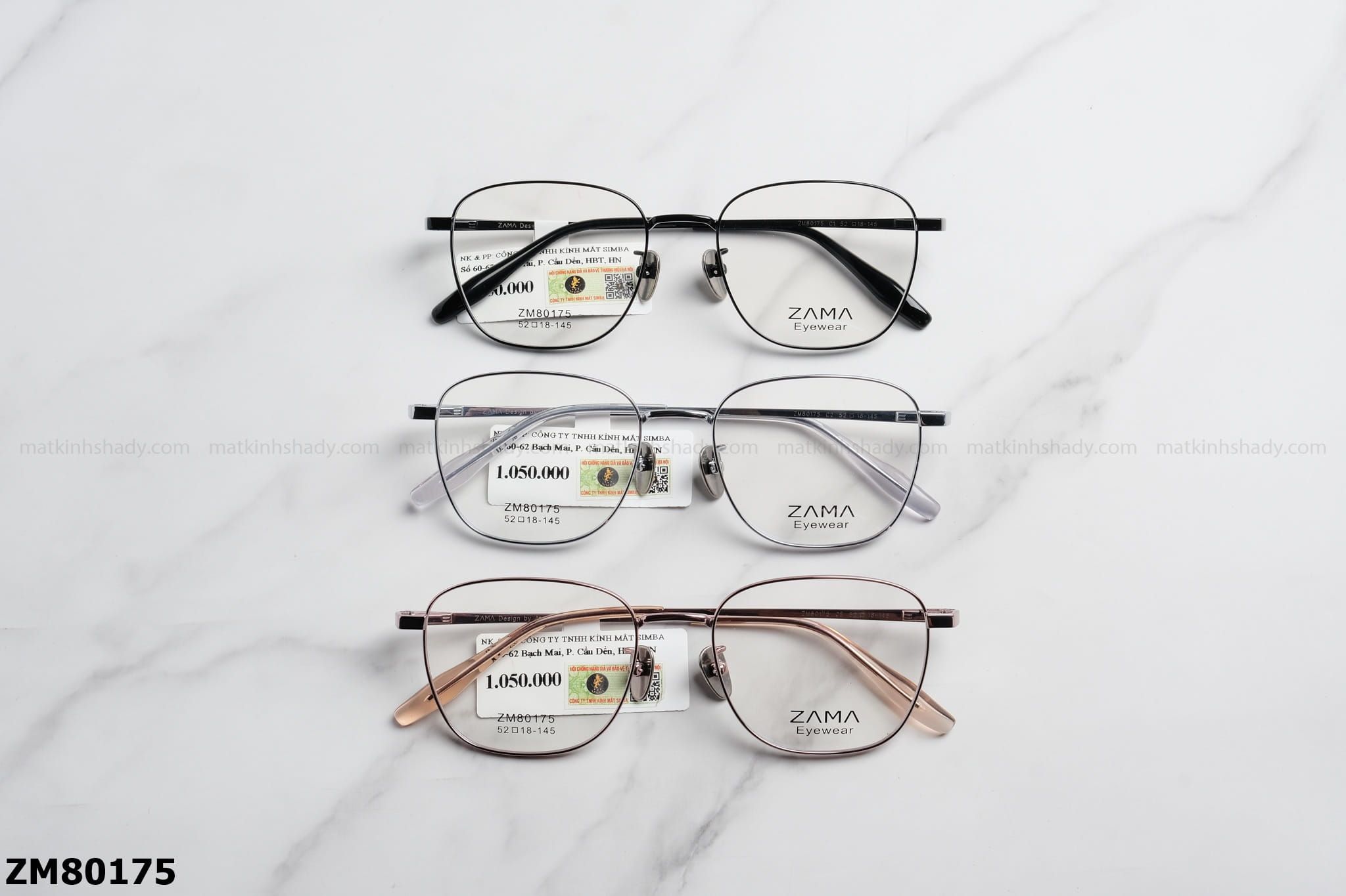  ZAMA Eyewear - Glasses - ZM80175 